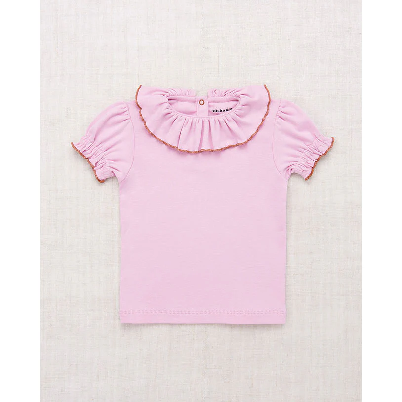 Misha and Puff  Pink Lilac Balloon Sleeve Paloma Tee