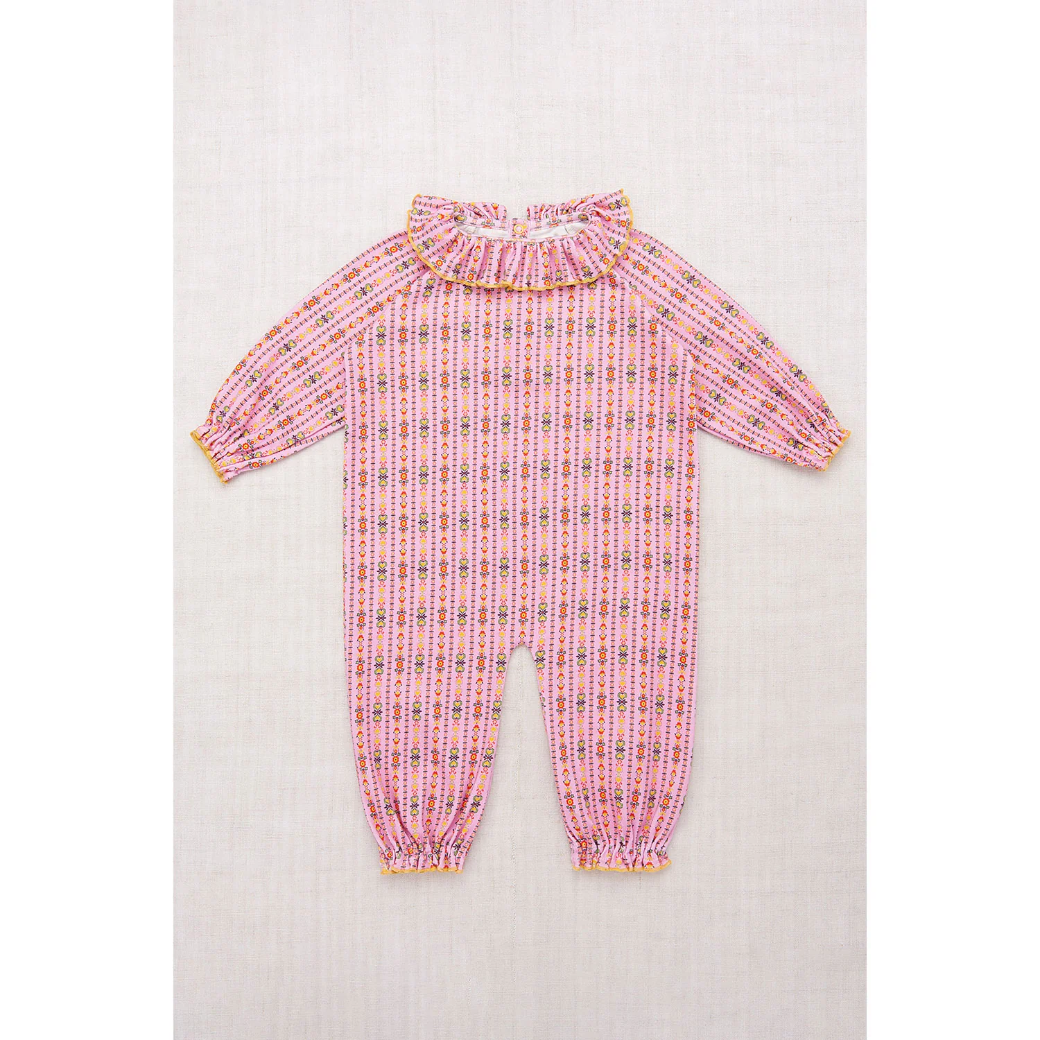 Misha and Puff Pink Lilac Bohemia Pierrot Onesie
