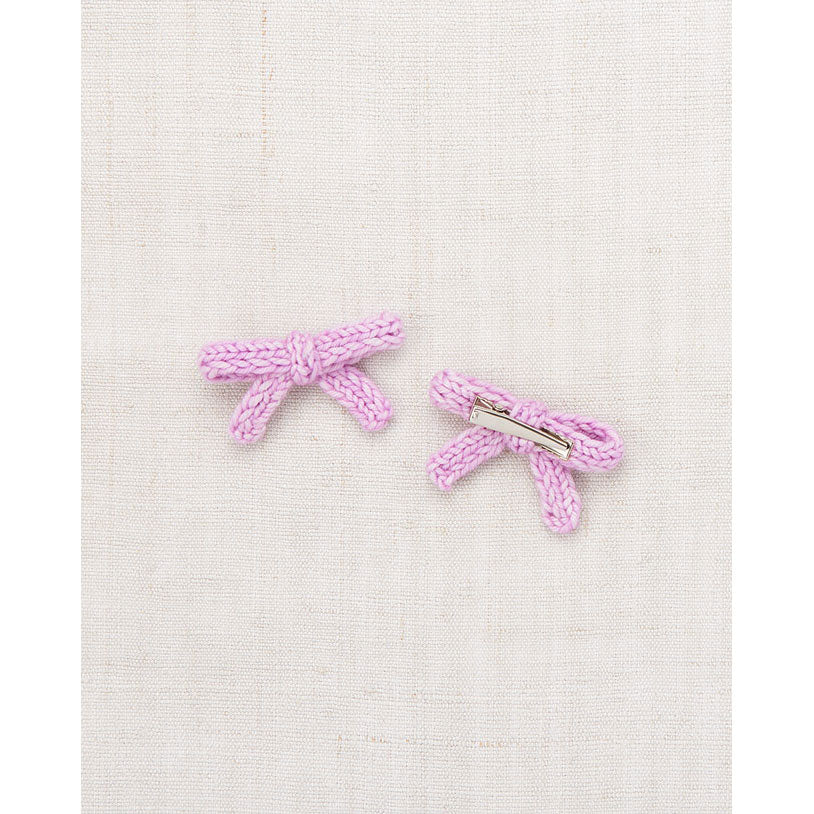Misha and Puff  Pink Lilac Goldie Bow Set - Image 2