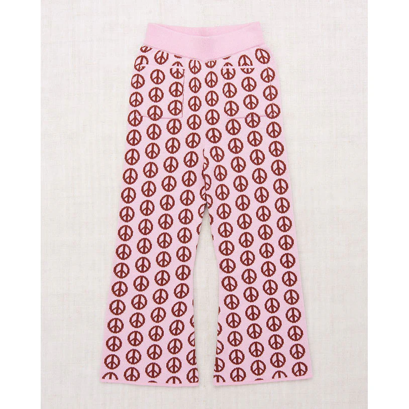Misha and Puff  Pink Liliac Peace Jacquard Izzy Pant