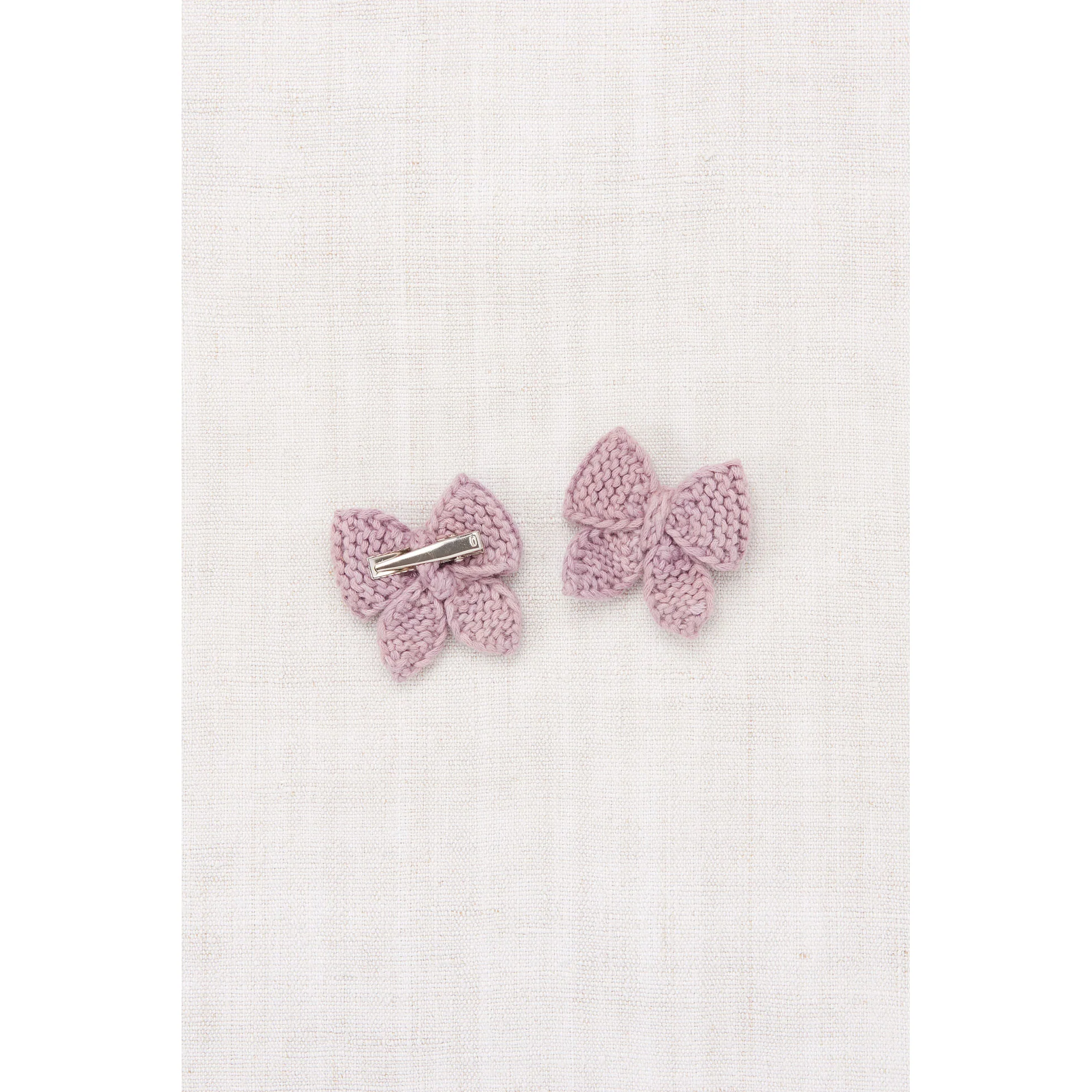 Misha and Puff Plum Petal Baby Puff Bow Set - Image 2