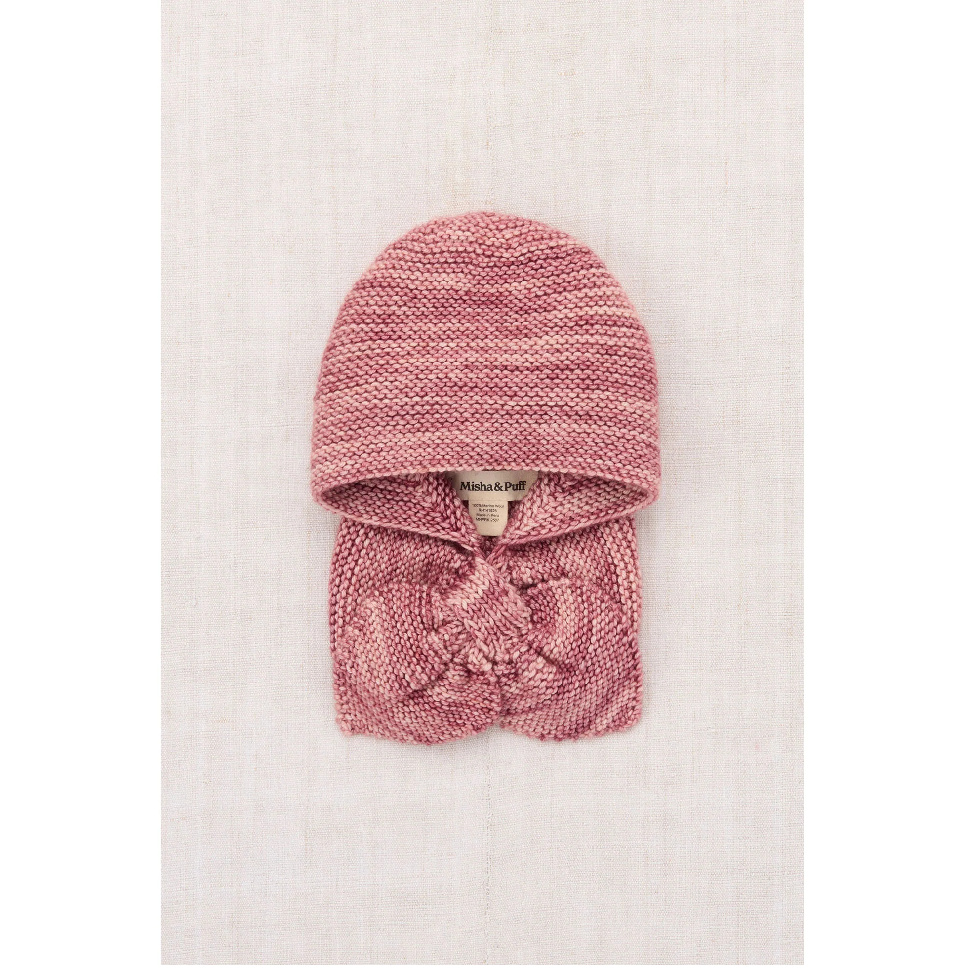 Misha and Puff Prairie Rose Baby Sledding Hood