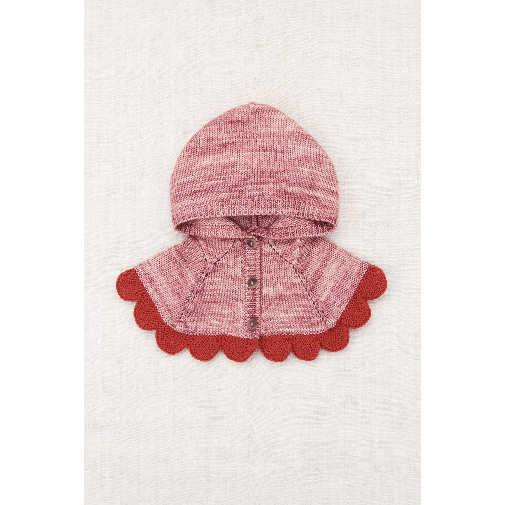 Misha and Puff Prairie Rose Scallop Capelet