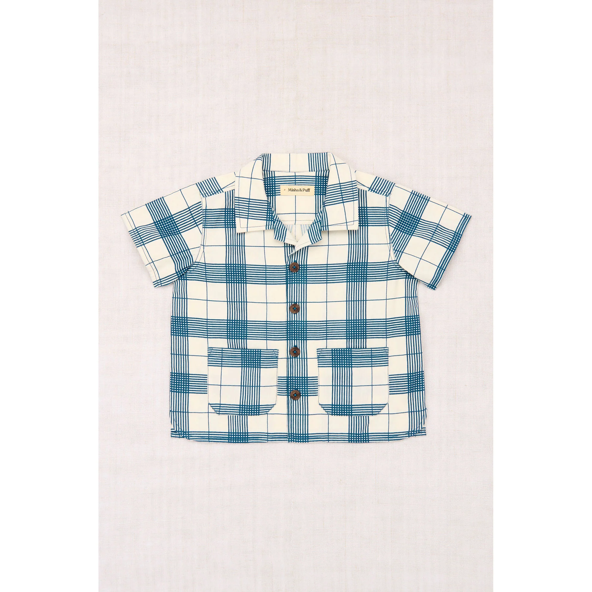 Misha and Puff Prussian Blue Piazza Leon Top