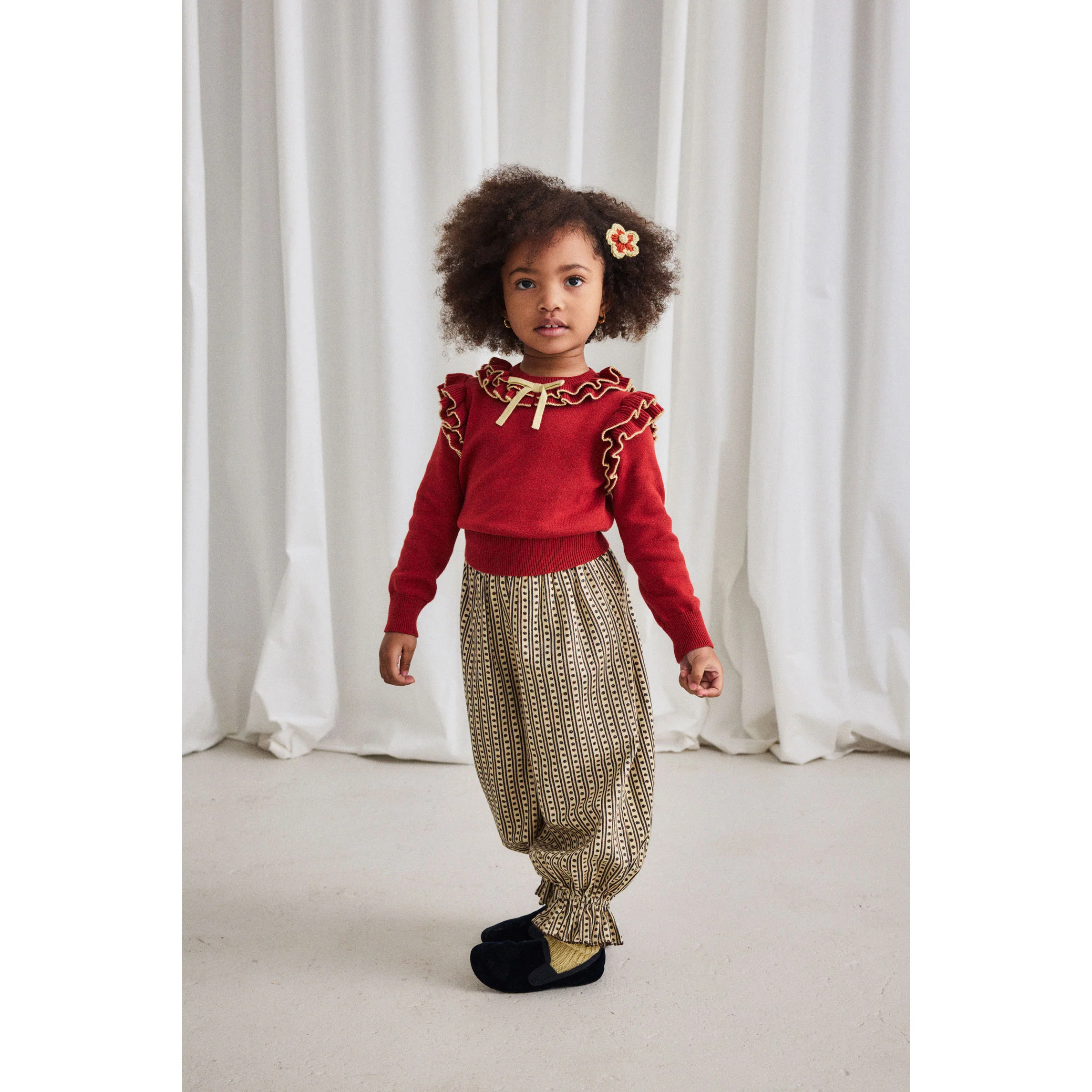 Misha and Puff Raffia Little House Floral Zuzu Pant - Image 2