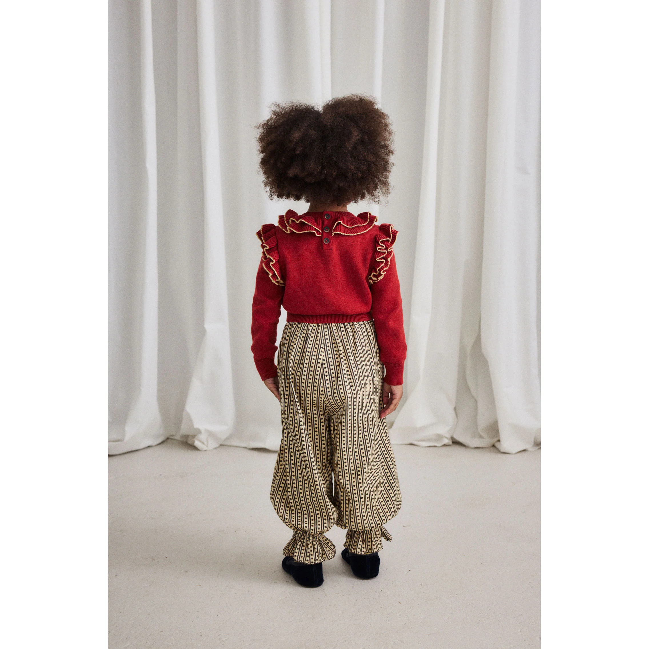 Misha and Puff Raffia Little House Floral Zuzu Pant - Image 3