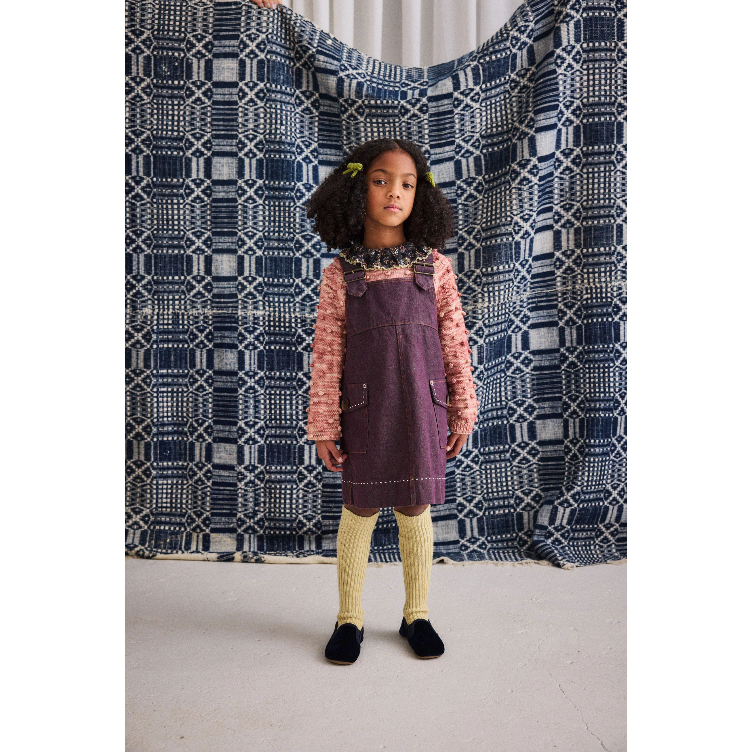 Misha and Puff Raffia Over-Knee Sock - Image 2