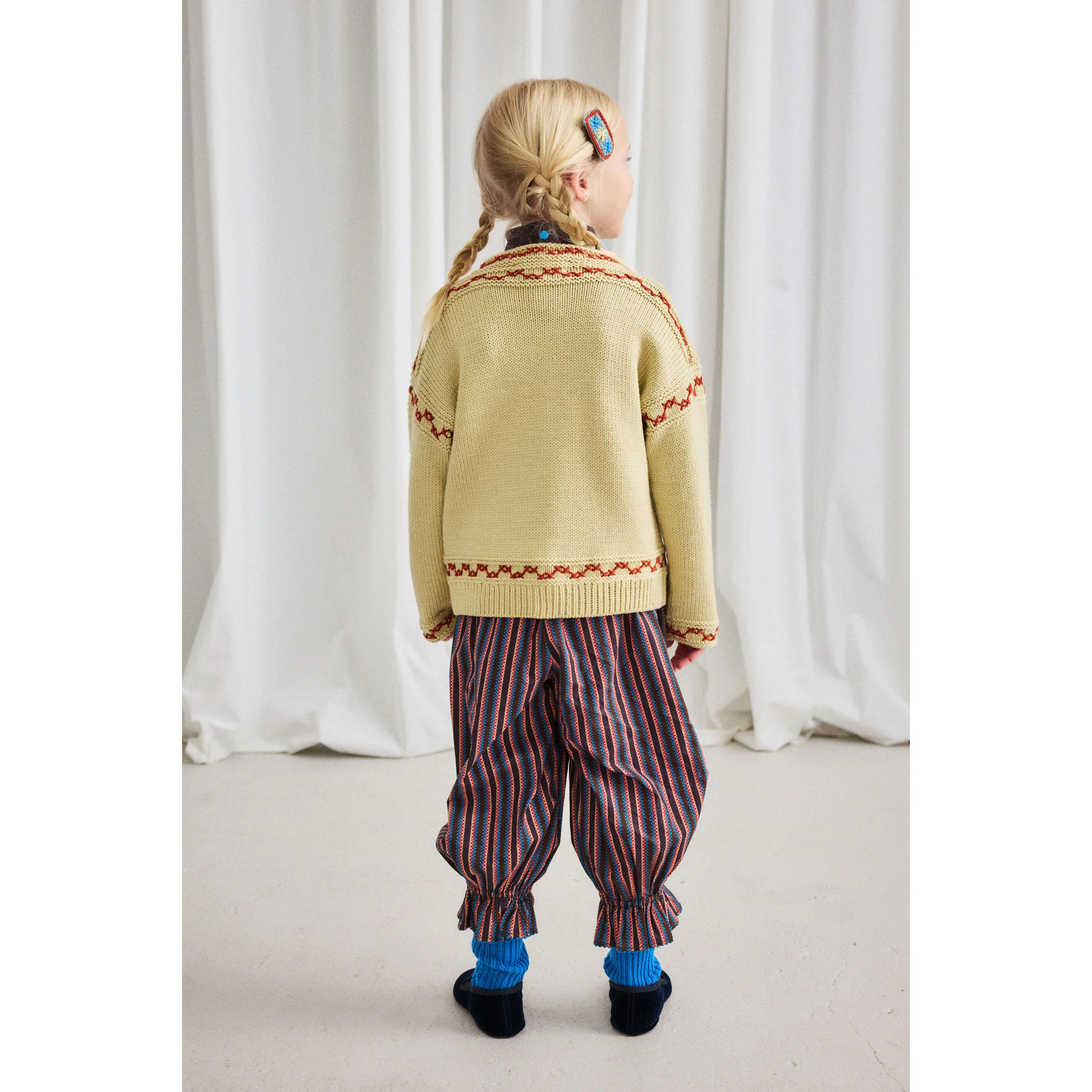 Misha and Puff Raisin Vaquero Stripe Zuzu Pant - Image 4