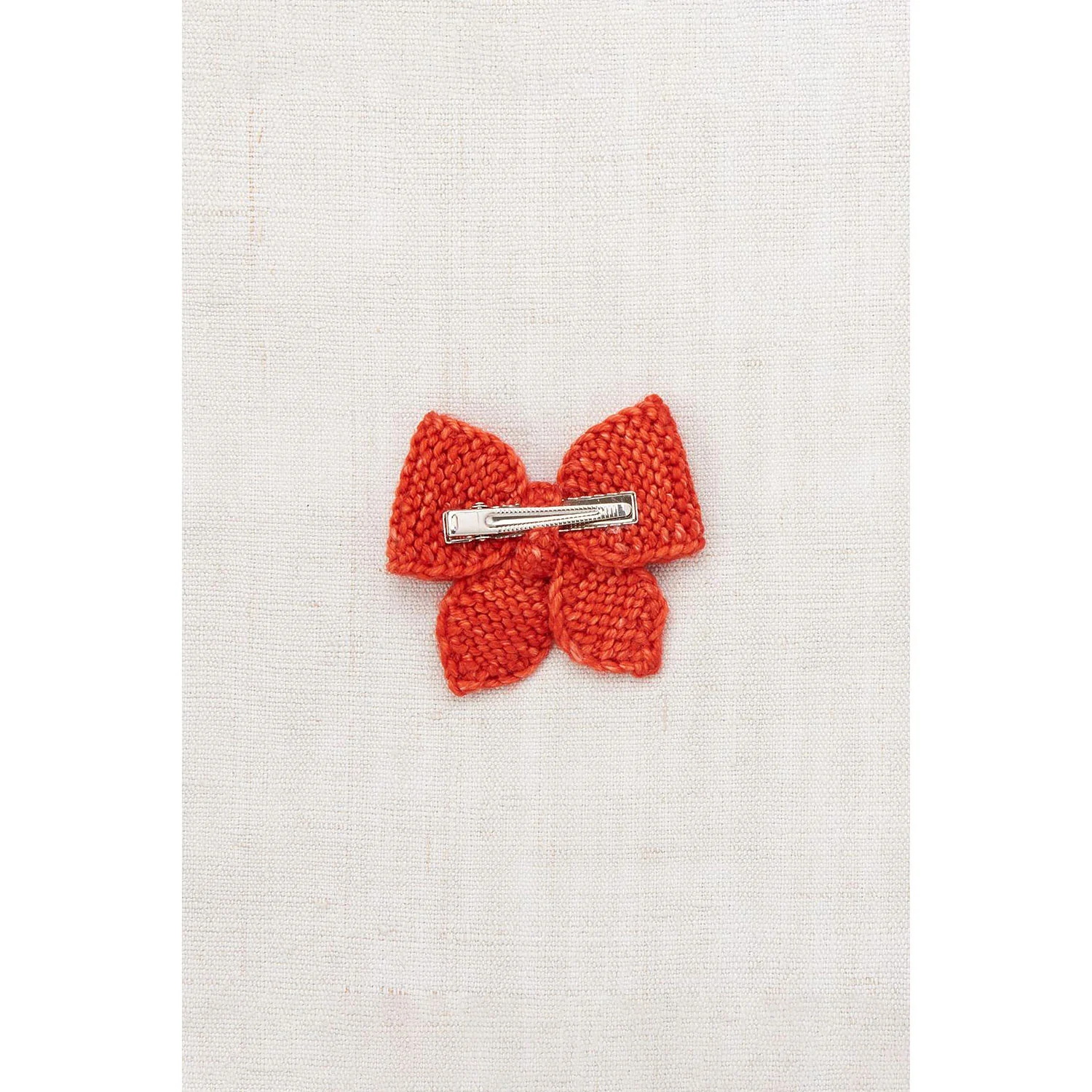 Misha and Puff Red Flame Medium Puff Bow - Image 2