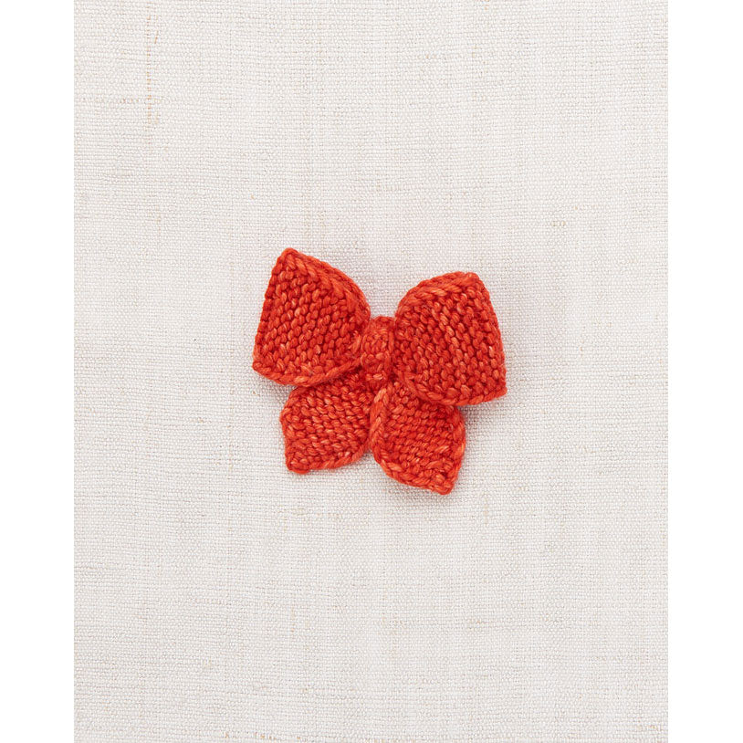 Misha and Puff  Red Flame Medium Puff Bow