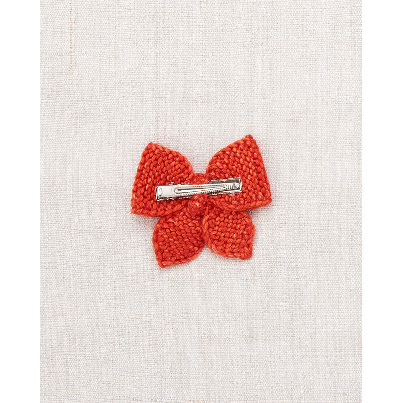 Misha and Puff  Red Flame Medium Puff Bow - Image 2