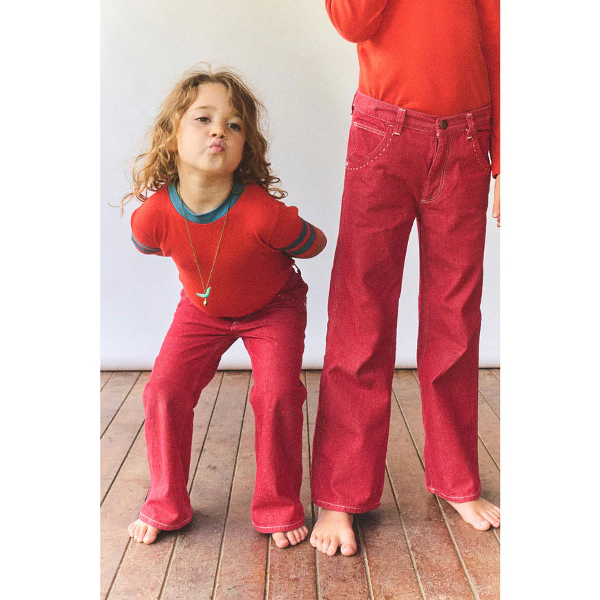Misha and Puff  Red Flame Rec Tee - Image 2