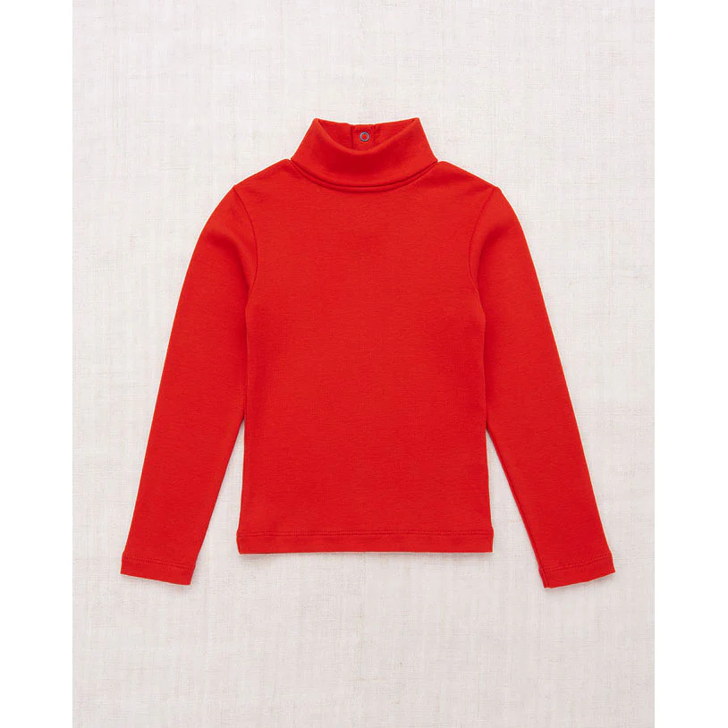 Misha and Puff  Red Flame Turtleneck