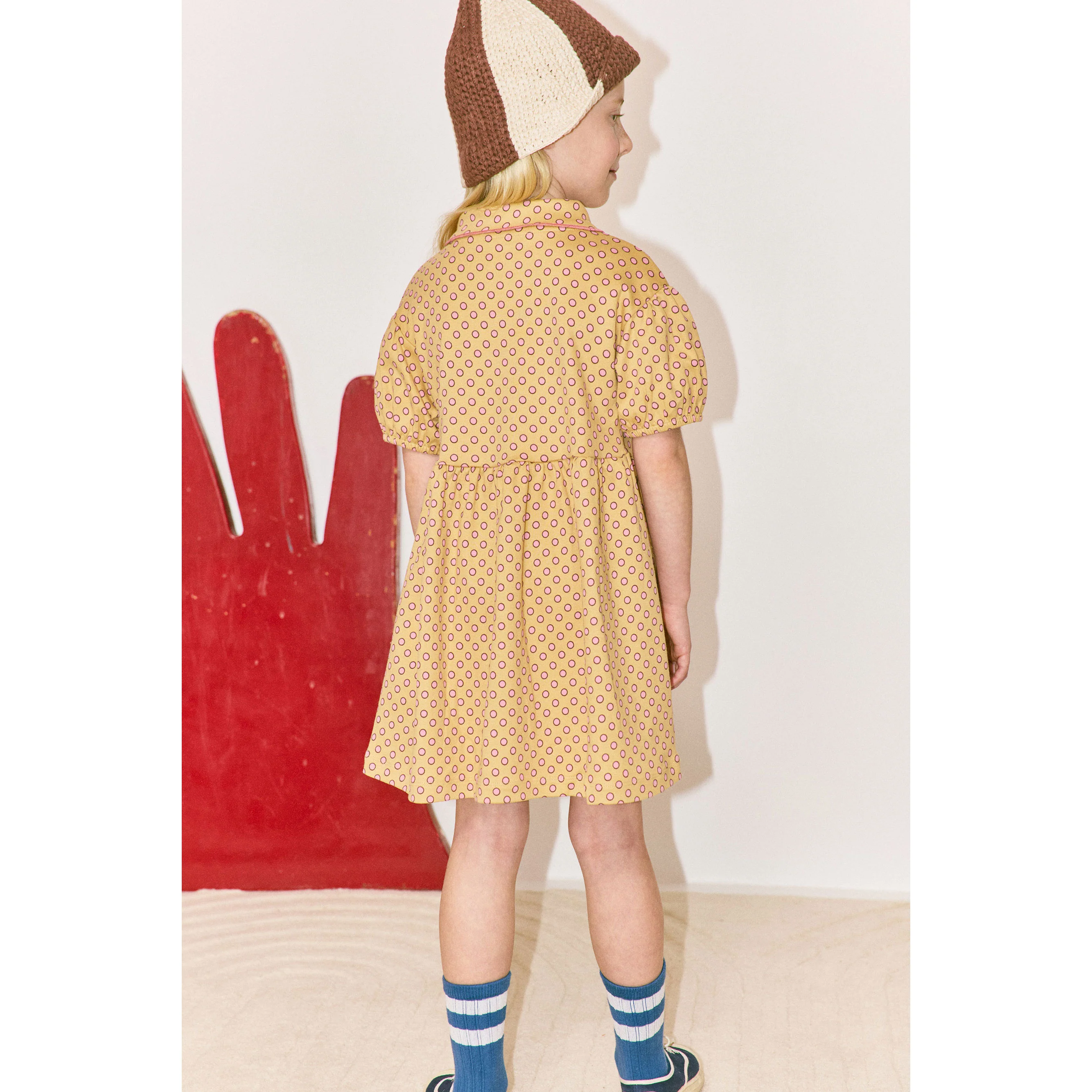 Misha and Puff   Root Ben-Day Dots Junior Scout Dress - Image 3