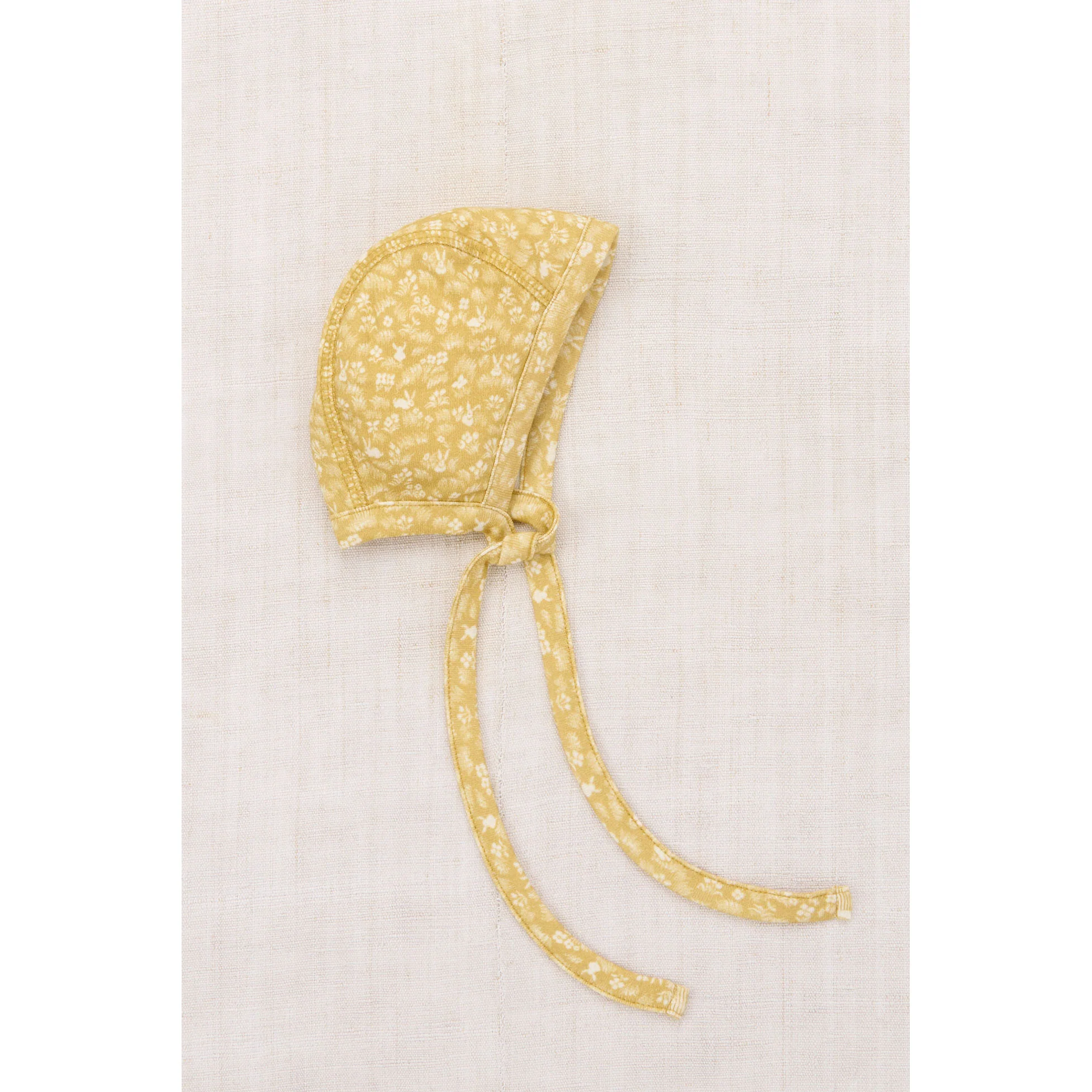 Misha and Puff Root Bunny Meadow Baby Bonnet