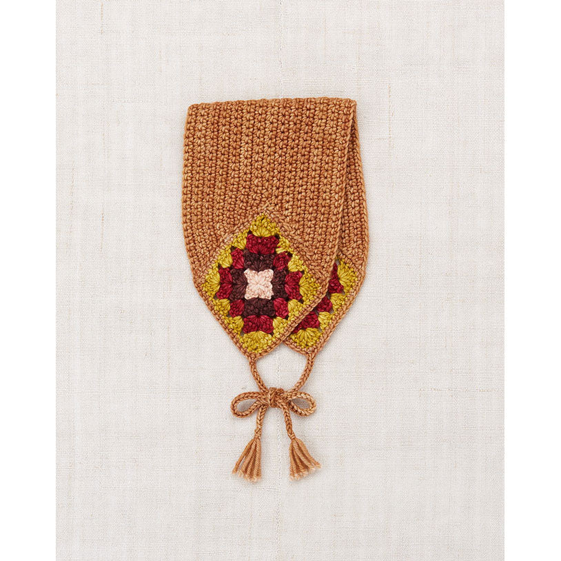 Misha and Puff  Rose Gold Crochet Headwarmer