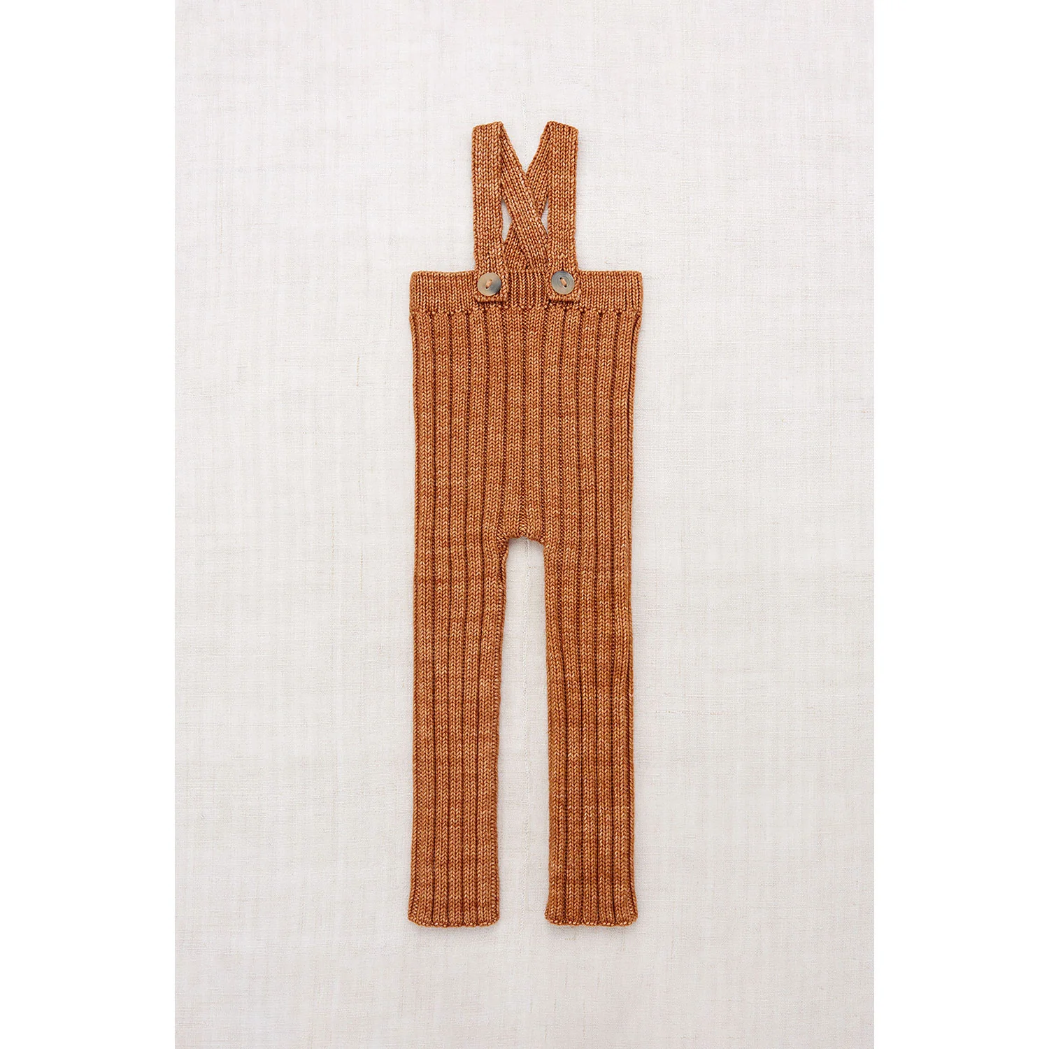 Misha and Puff Rose Gold Rib Longies