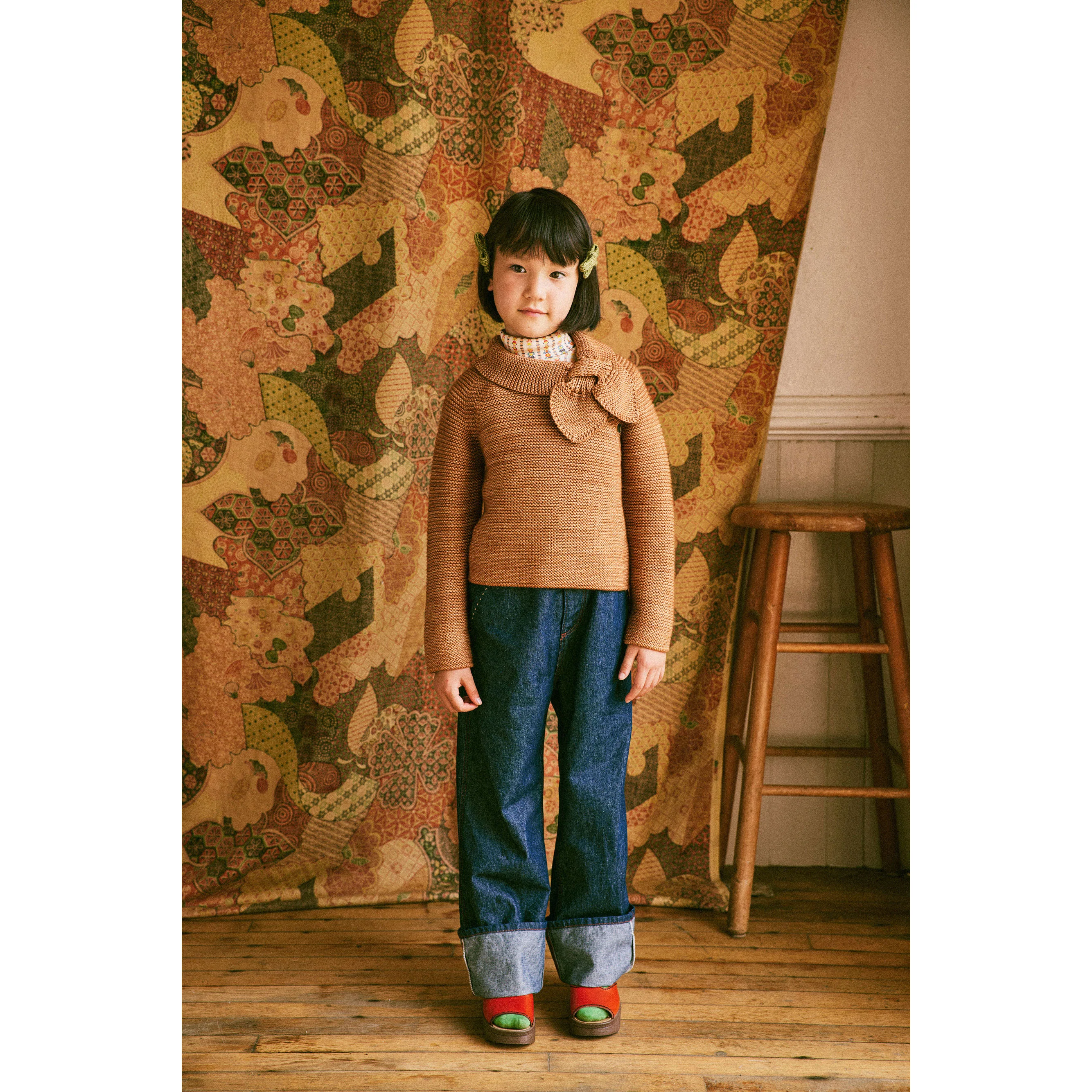 Misha and Puff Rose Gold Scout Pullover - Image 2