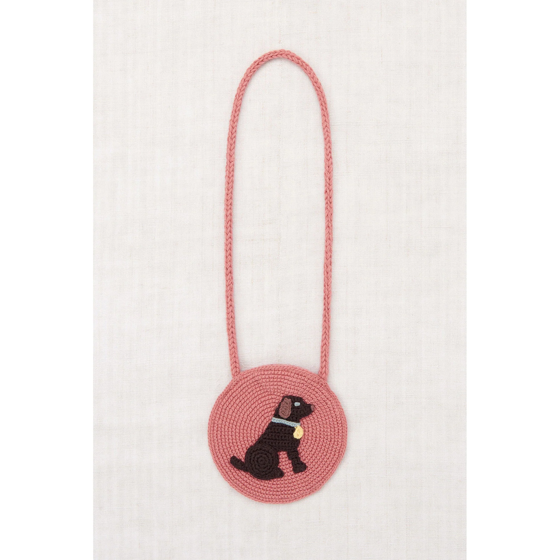 Misha and Puff Rosewood Pup Circle Bag