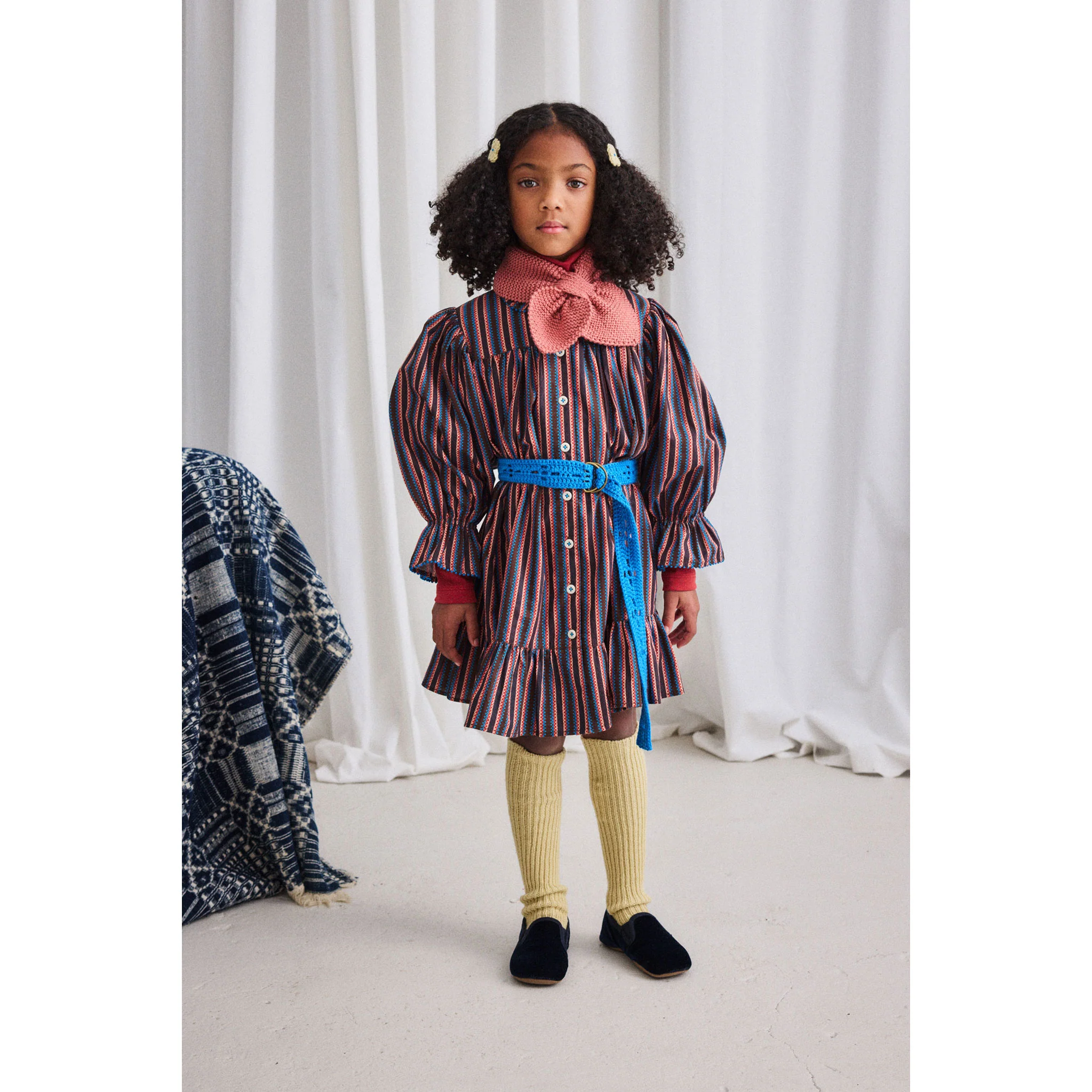 Misha and Puff Rosewood Sledding Scarf - Image 2