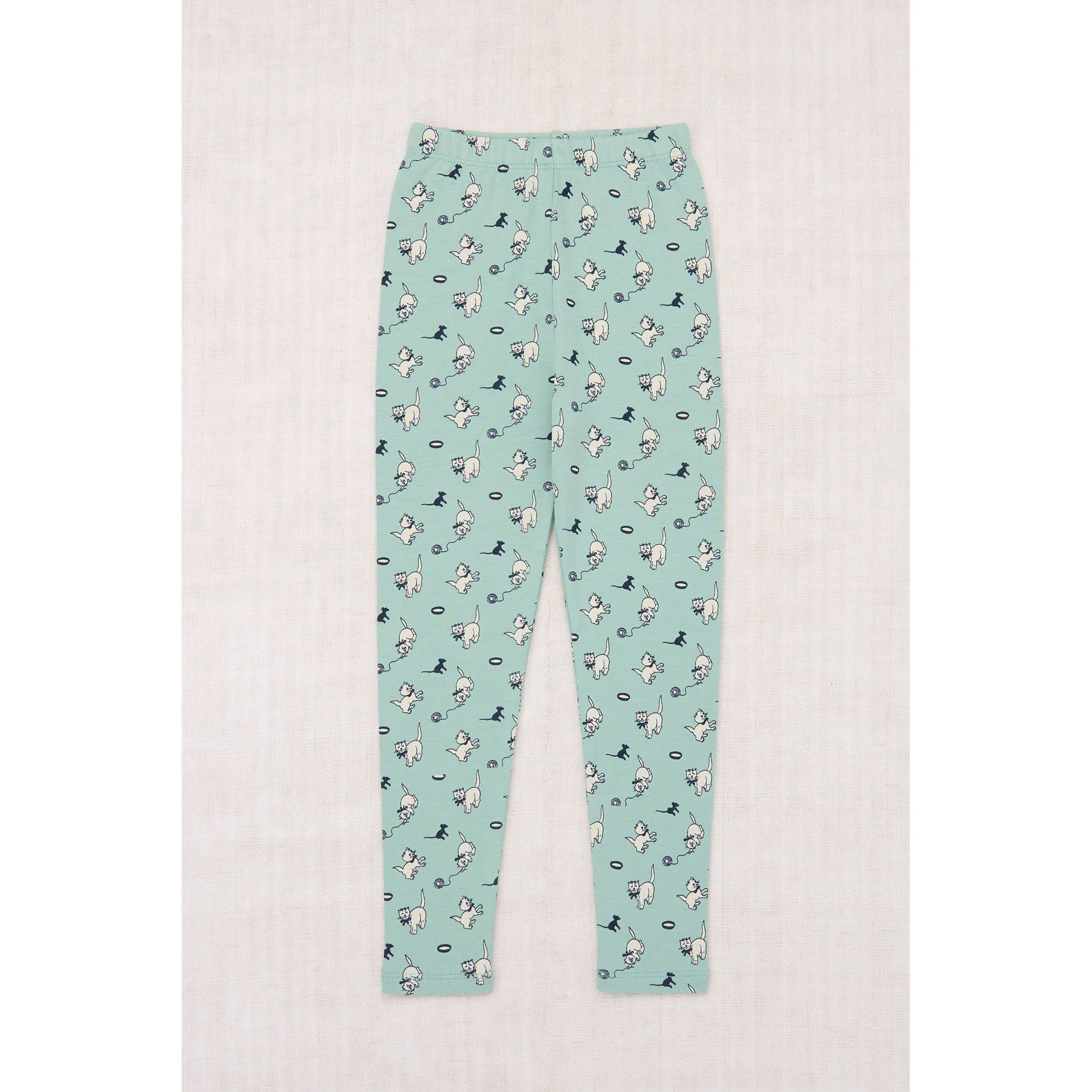 Misha and Puff Sage Cat & Mouse Legging