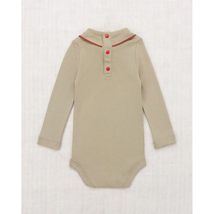 Misha and Puff Seal Gray Scout Onesie - Image 2