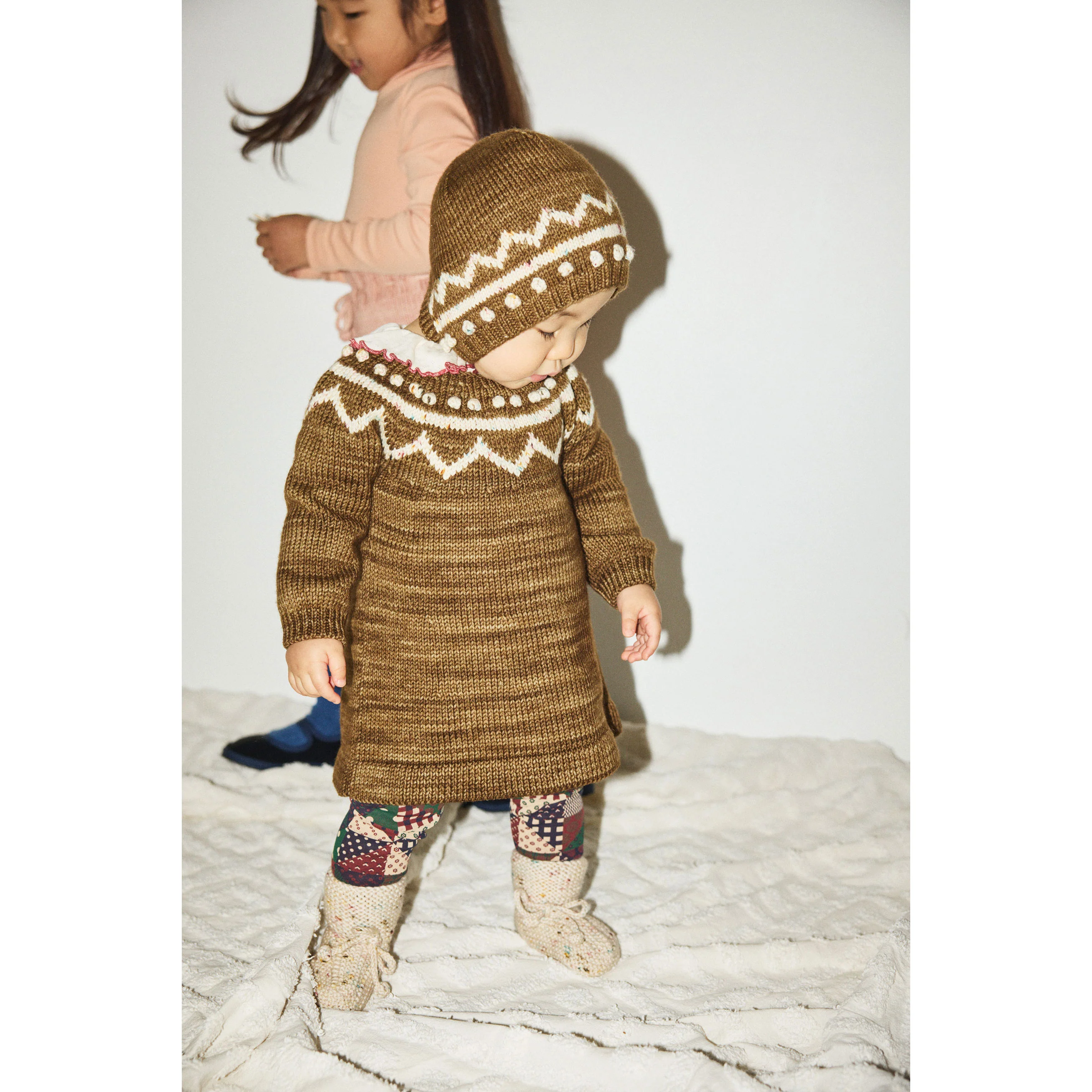 Misha and Puff Snowglobe Confetti Baby Classic Booties - Image 2