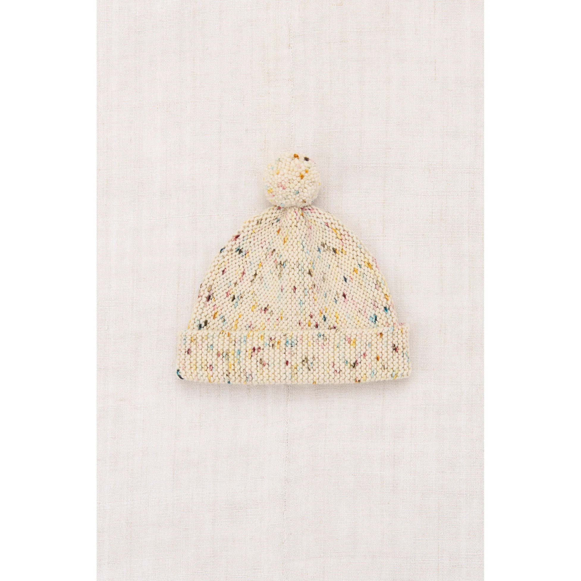 Misha and Puff Snowglobe Confetti Baby Garter Hat