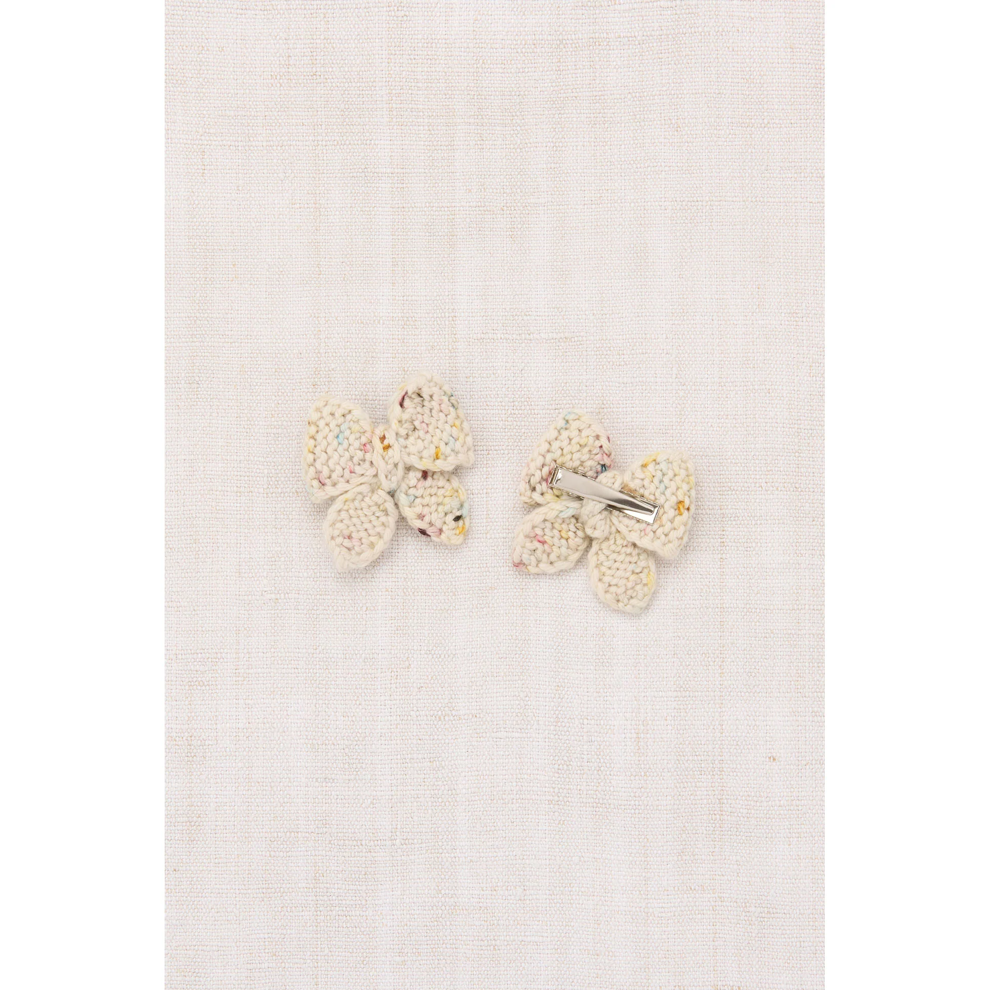 Misha and Puff Snowglobe Confetti Baby Puff Bow Set - Image 2