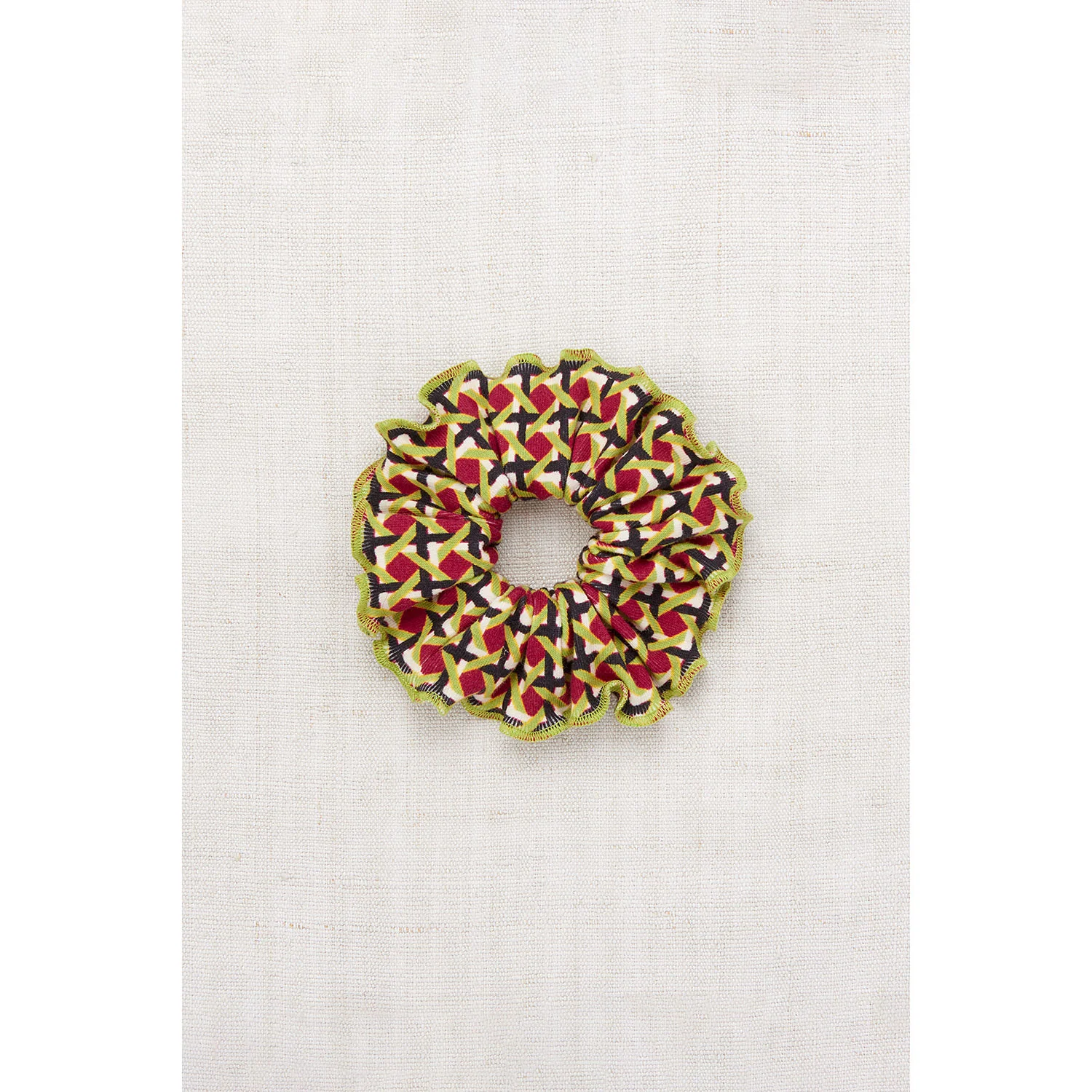 Misha and Puff Sprig Berry Lattice Hair Scrunchie
