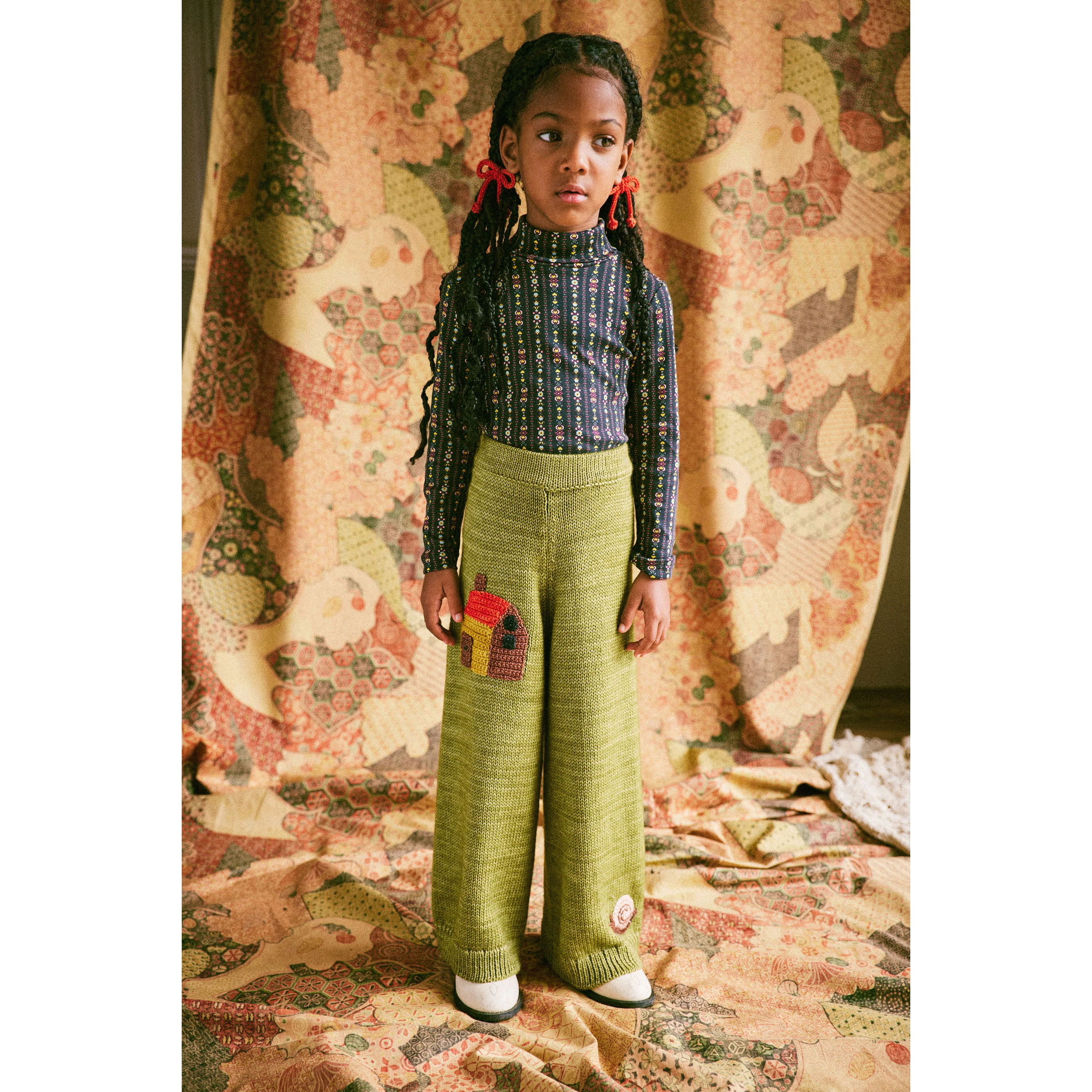 Misha and Puff Sprig Meadow Wide Leg Pant - Image 2