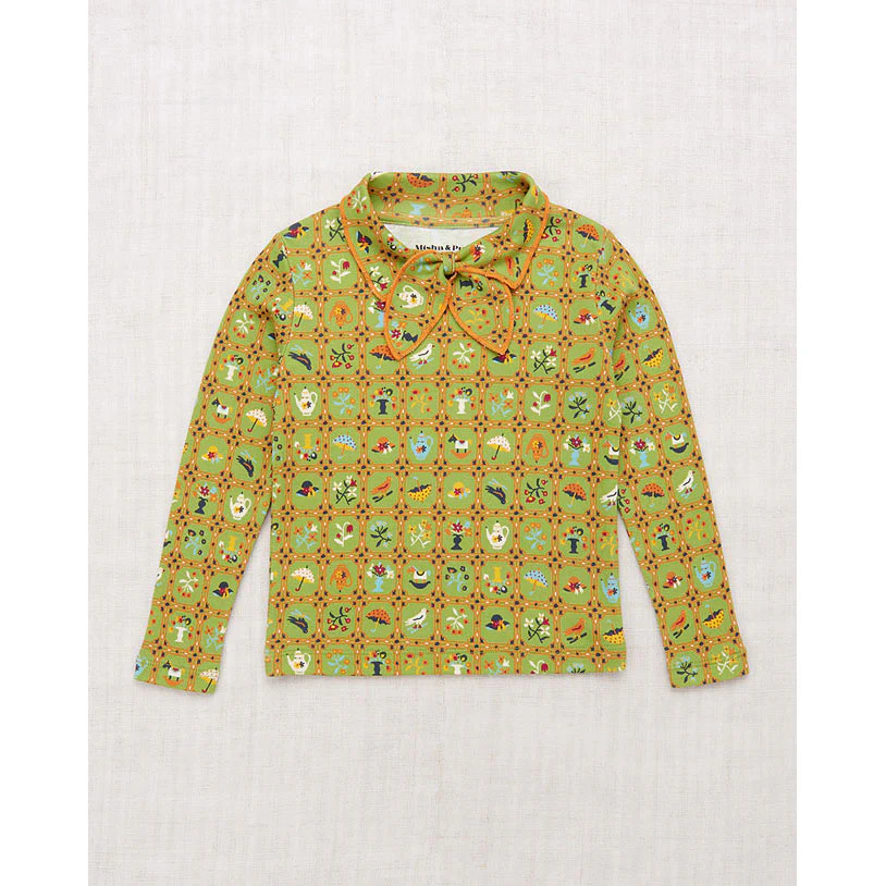 Misha and Puff  Sprig Trellis Junior Scout Top
