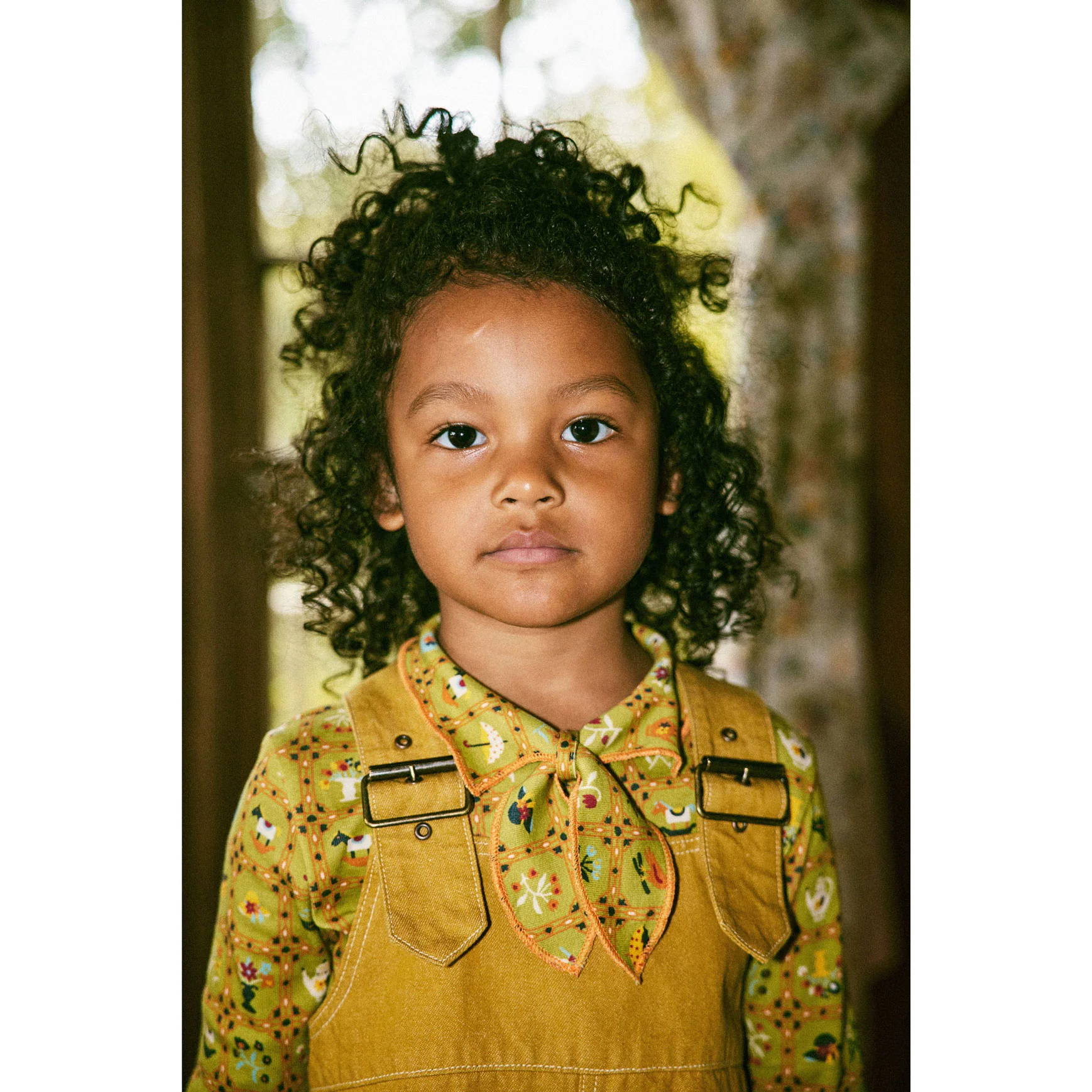 Misha and Puff  Sprig Trellis Junior Scout Top - Image 2