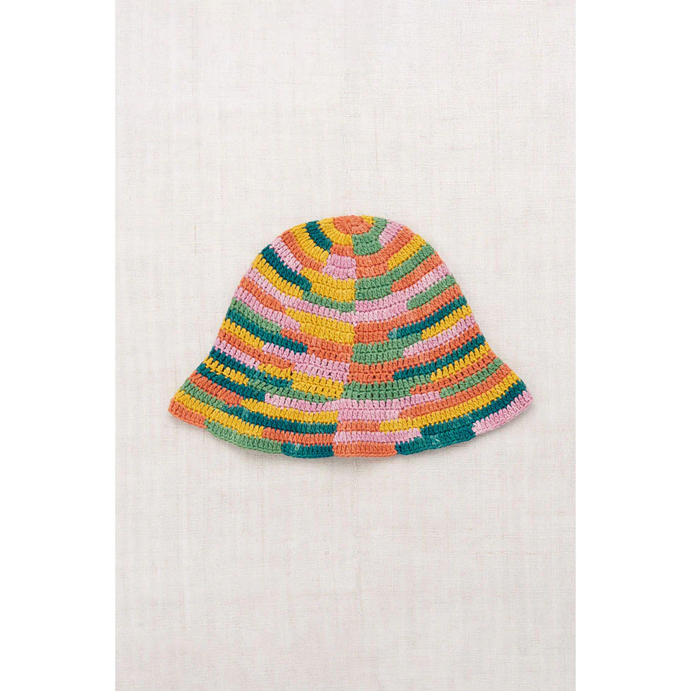 Misha and Puff Spring Mosaic Crochet Beach Hat