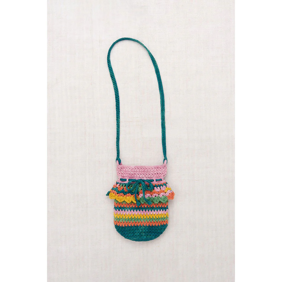 Misha and Puff Spring Mosaic Crochet Joya Shoulder Bag