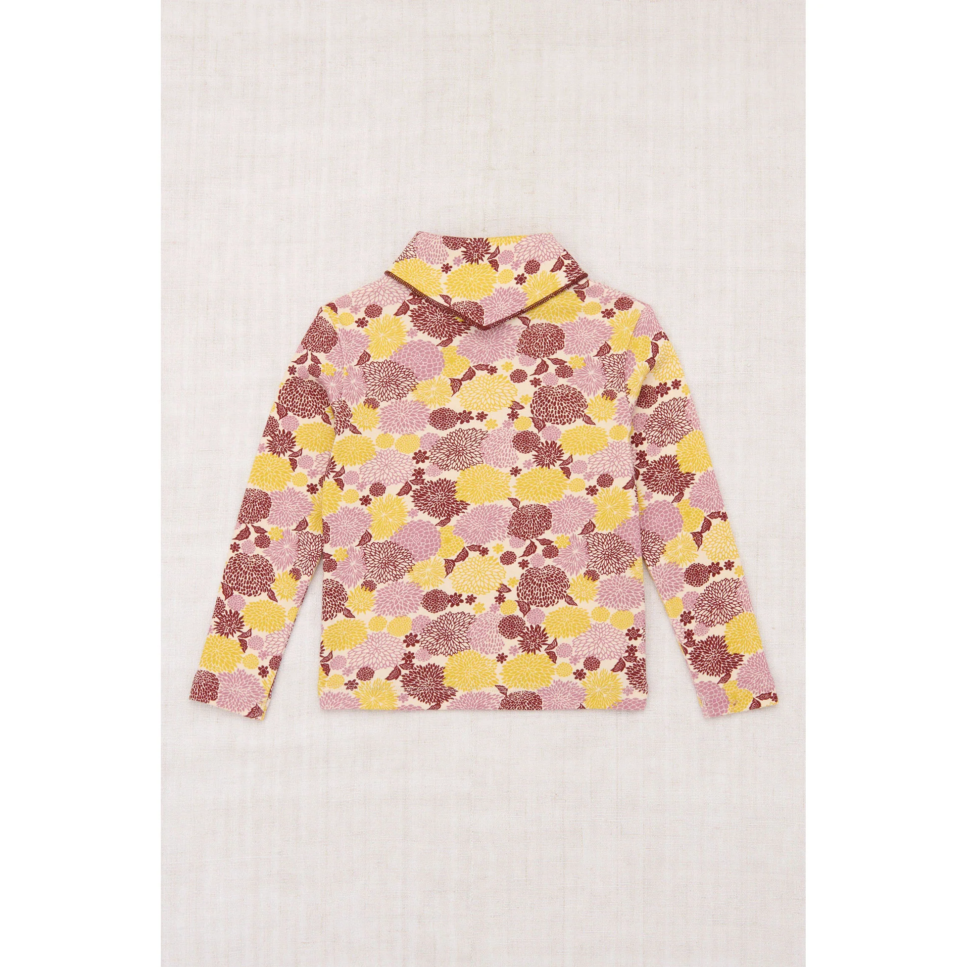 Misha and Puff String/Antique Rose Chrysanthemum Scout Top - Image 3