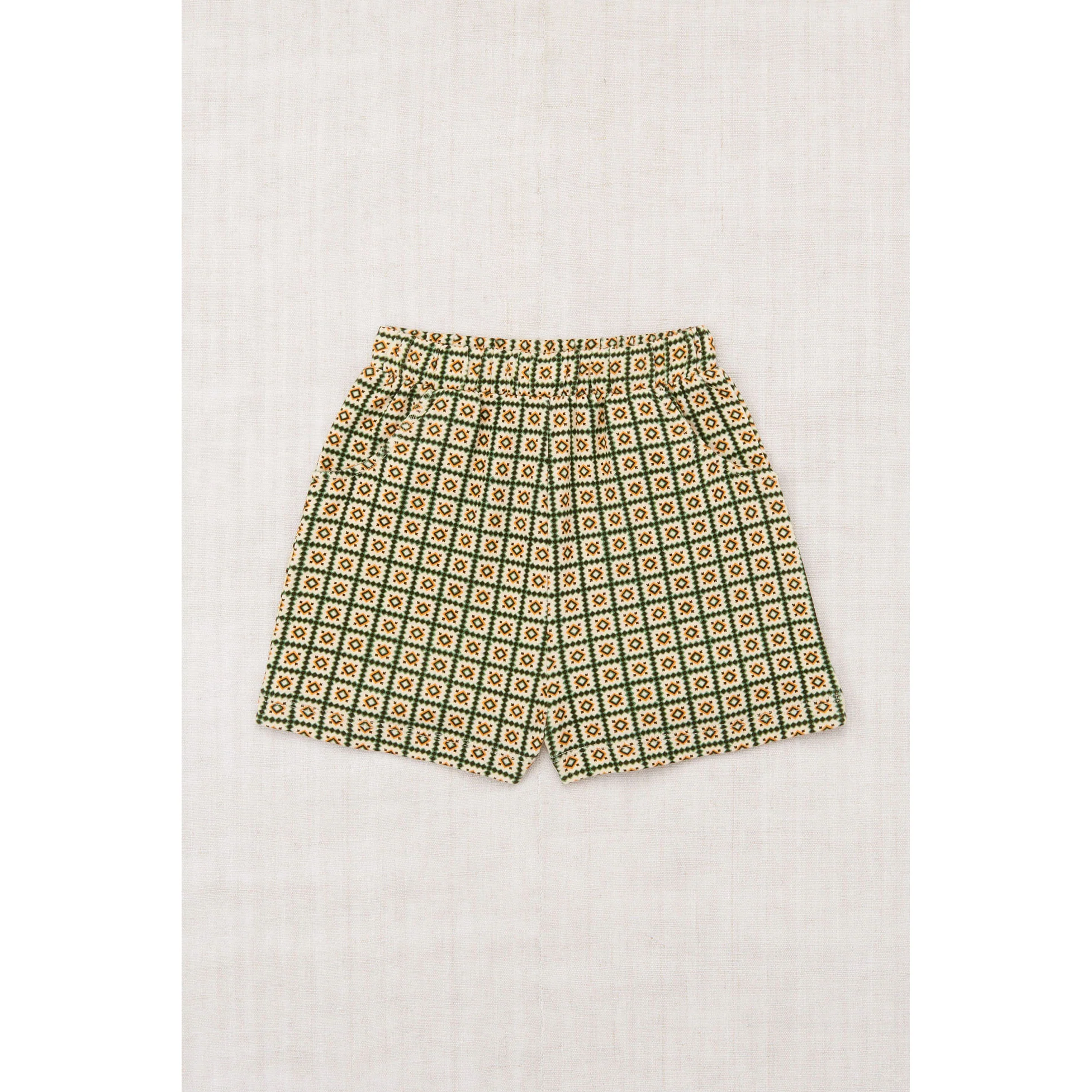 Misha and Puff String/Lawn Pinking Tiles Cycling Short