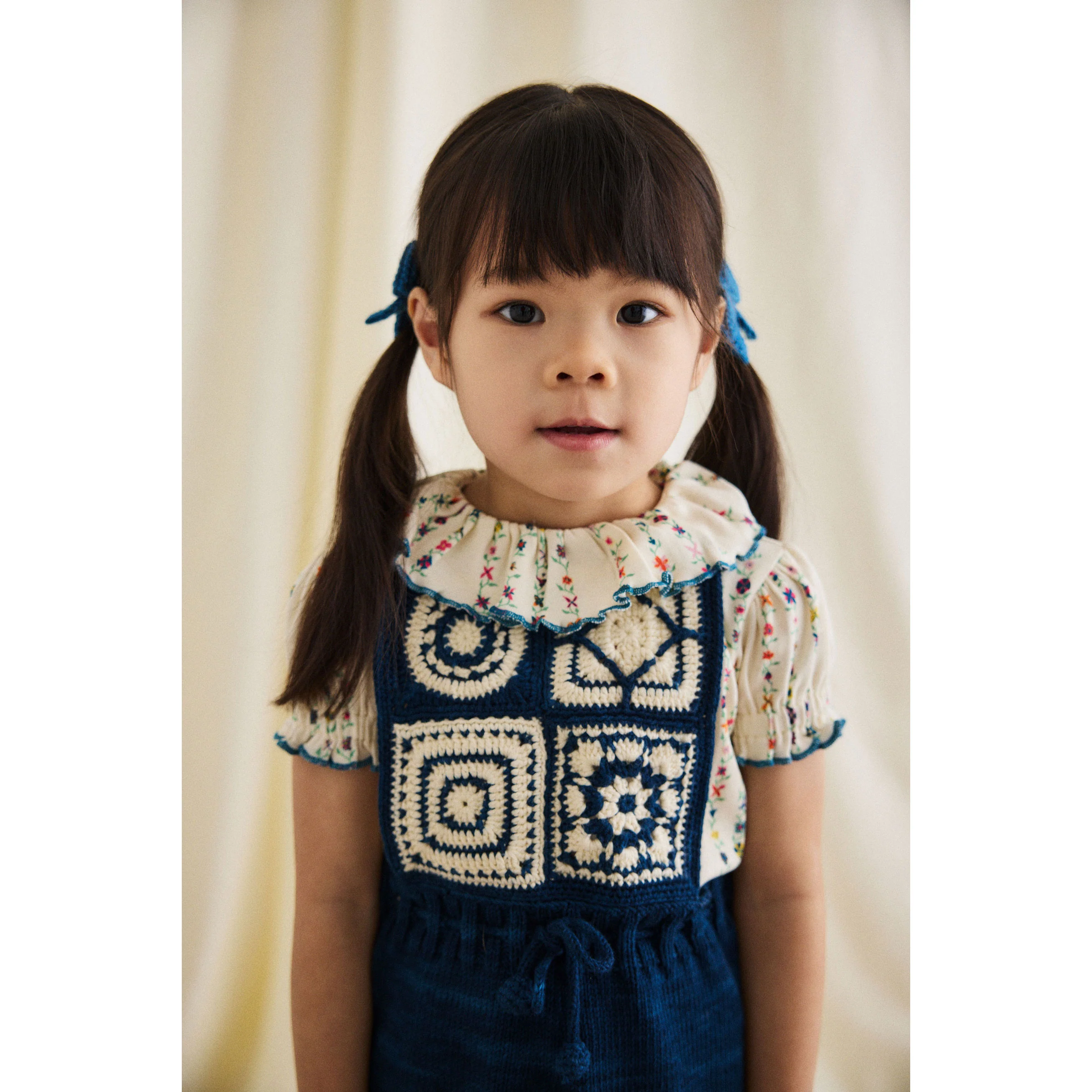 Misha and Puff String Little Botanica Balloon Sleeve PalomaTee - Image 2