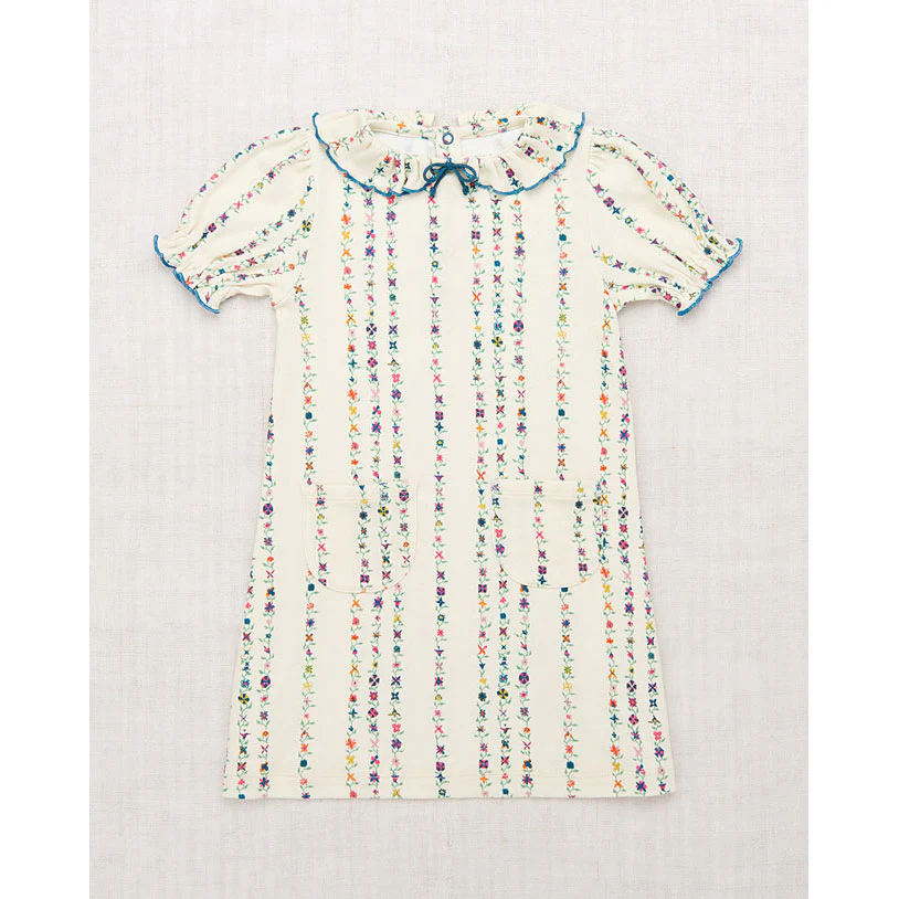 Misha and Puff String Little Botanica Balloon Sleeve Pattie Dress