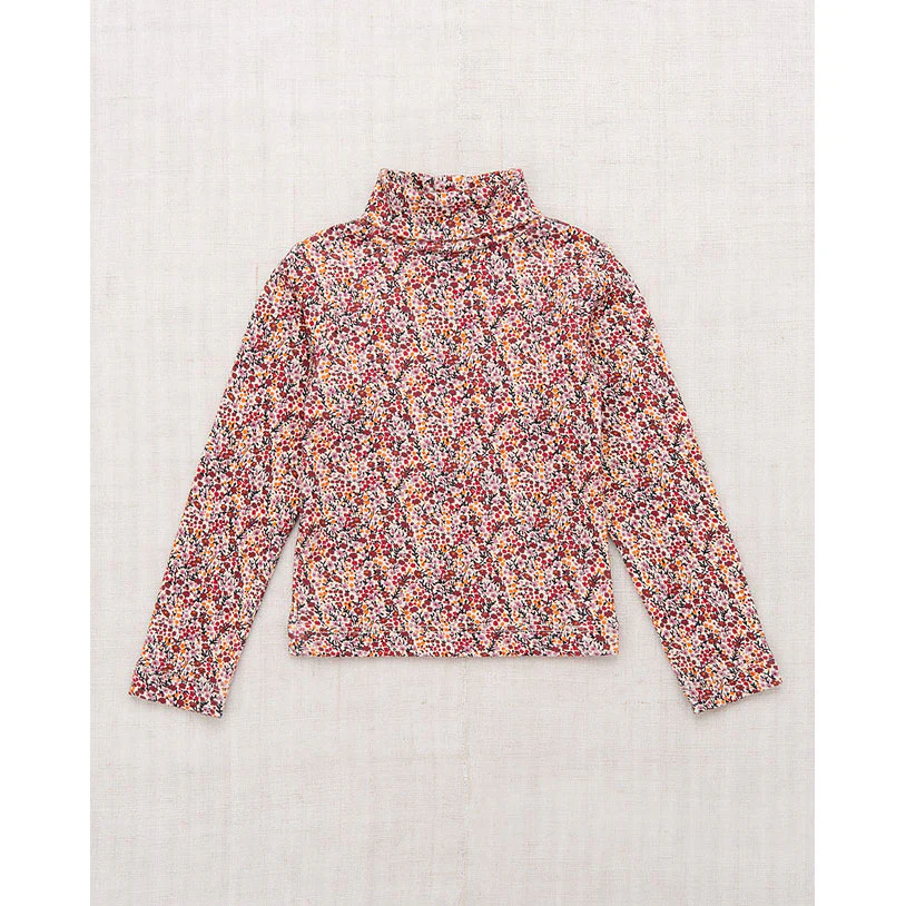 Misha and Puff String Mini Floral Baby Turtleneck