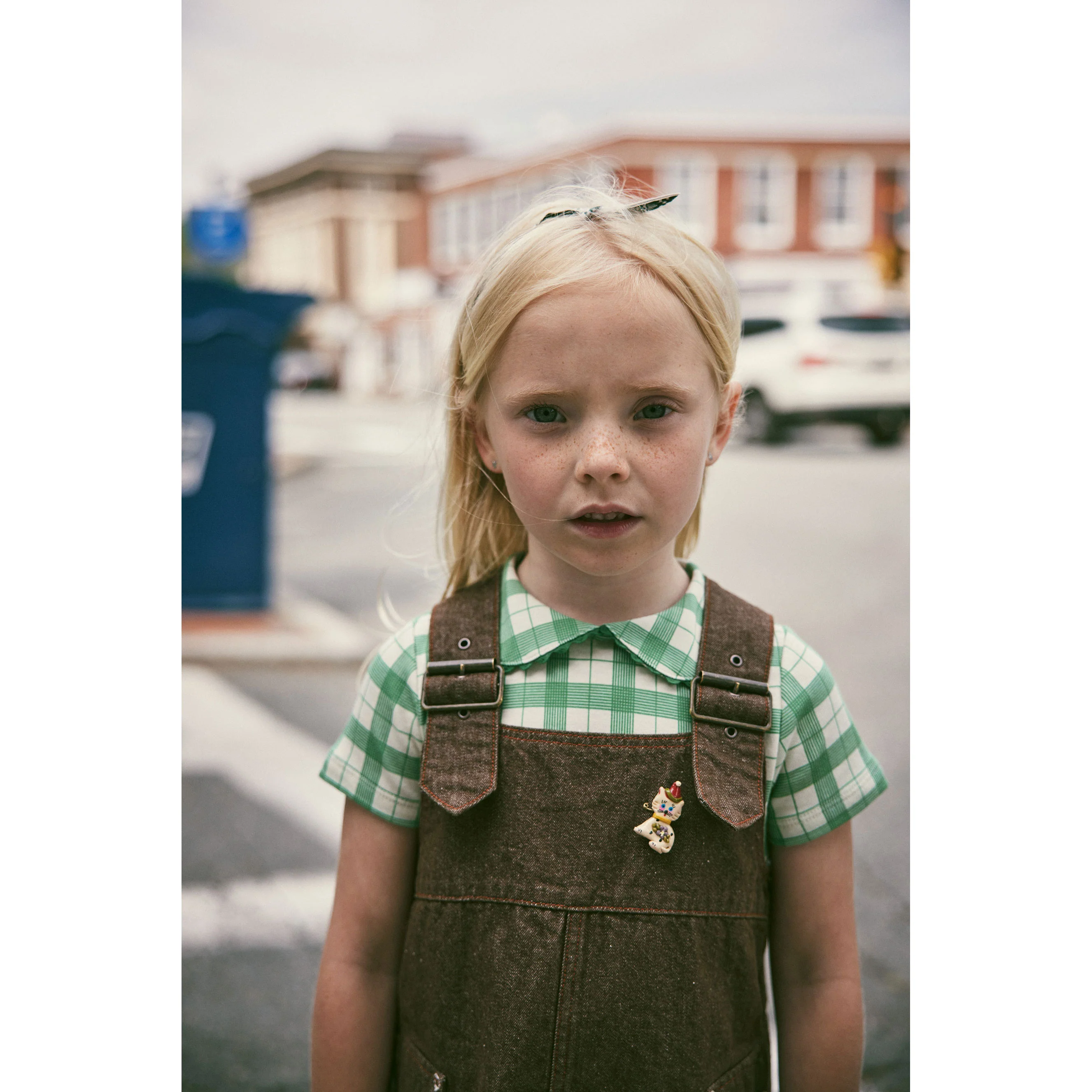 Misha and Puff String Piazza Rickrack Collar Tee - Image 2