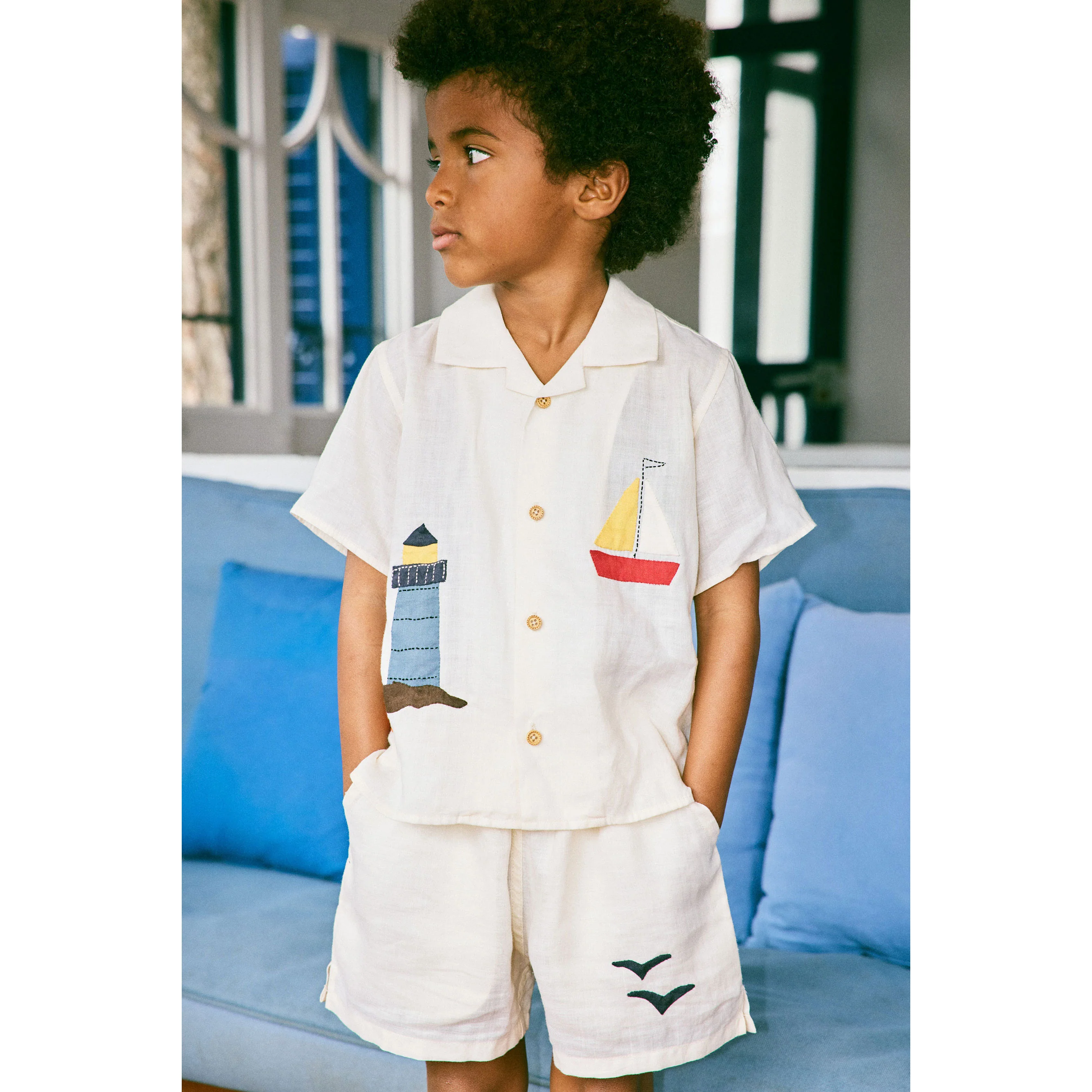 Misha and Puff String Seaside Leon Top - Image 2