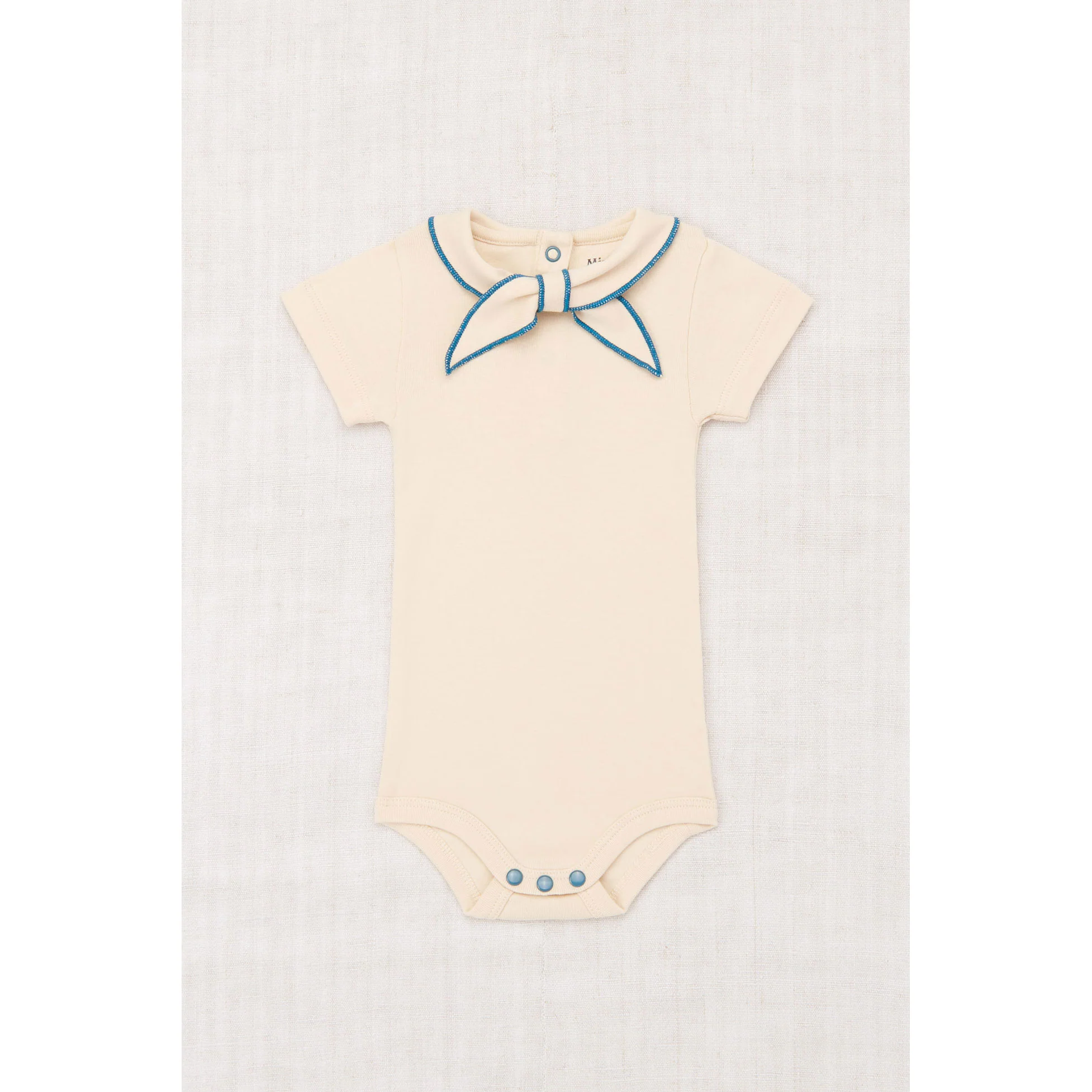Misha and Puff String Short Sleeve Scout Onesie