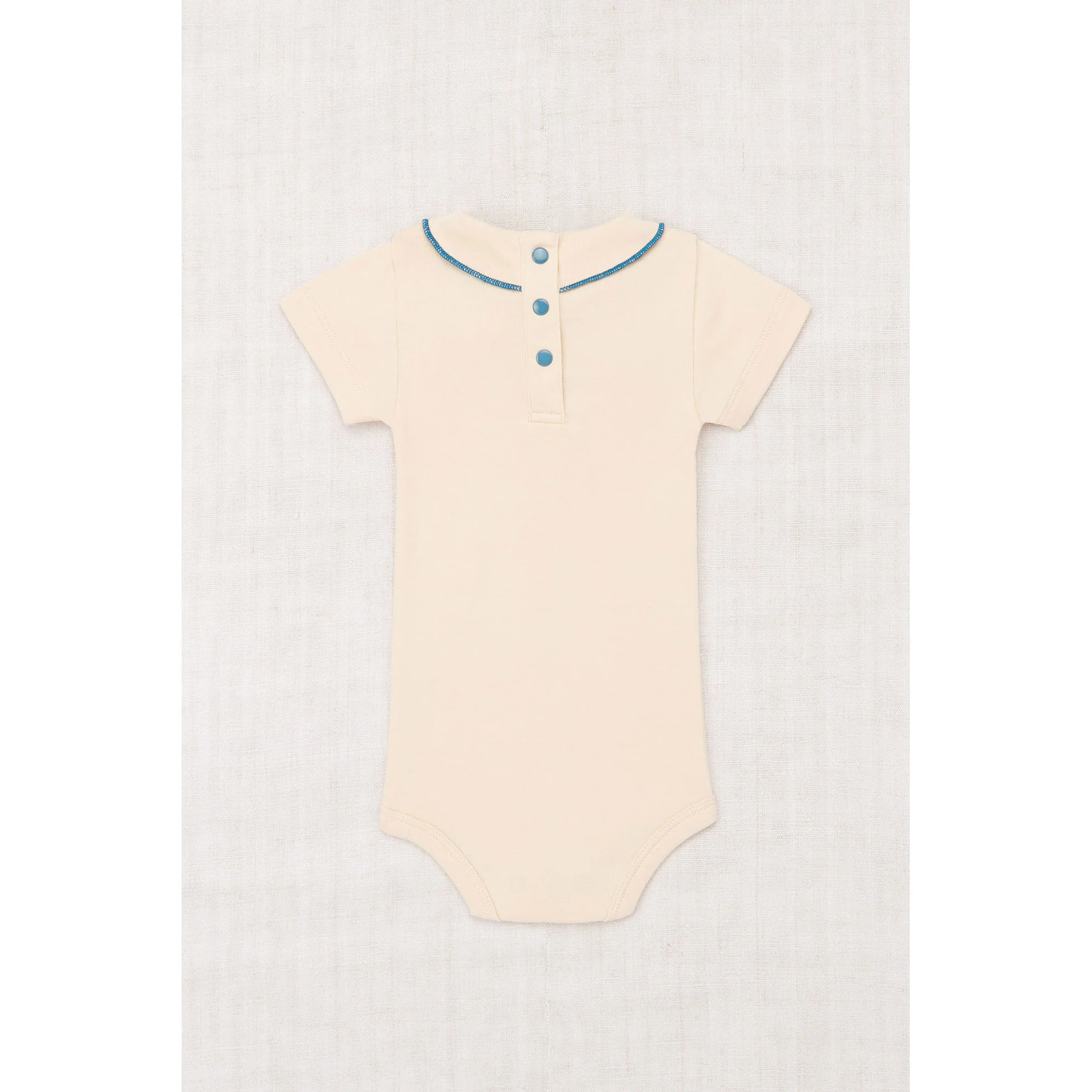 Misha and Puff String Short Sleeve Scout Onesie - Image 2