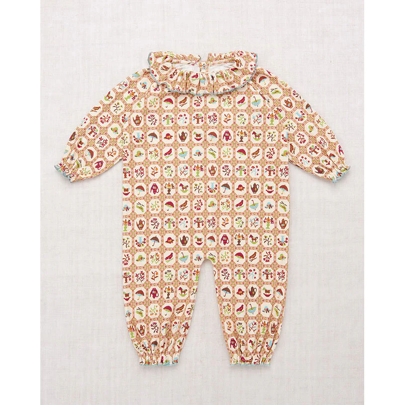 Misha and Puff  String Trellis Pierrot Onesie