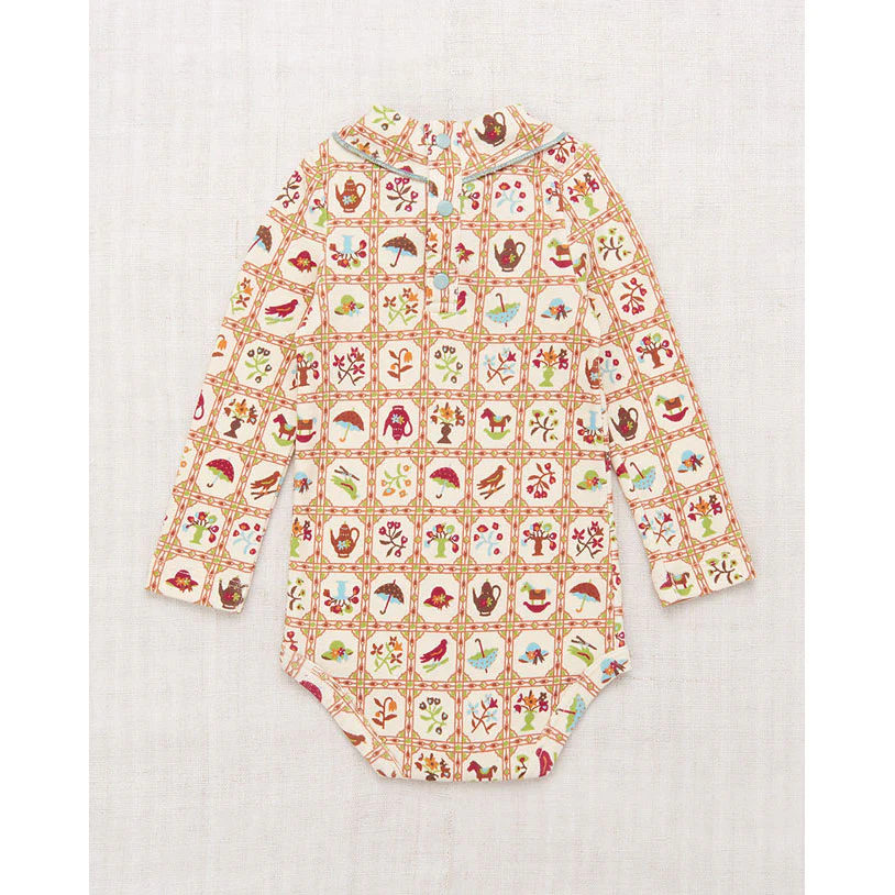 Misha and Puff  String Trellis Scout Onesie - Image 2