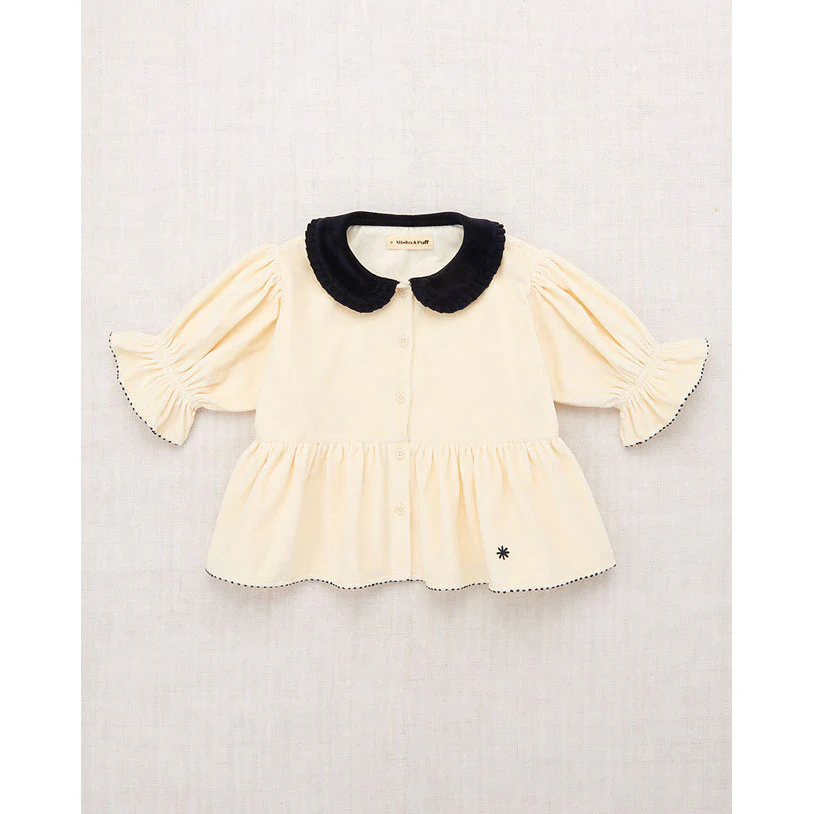 Misha and Puff String Velvet Esther Top