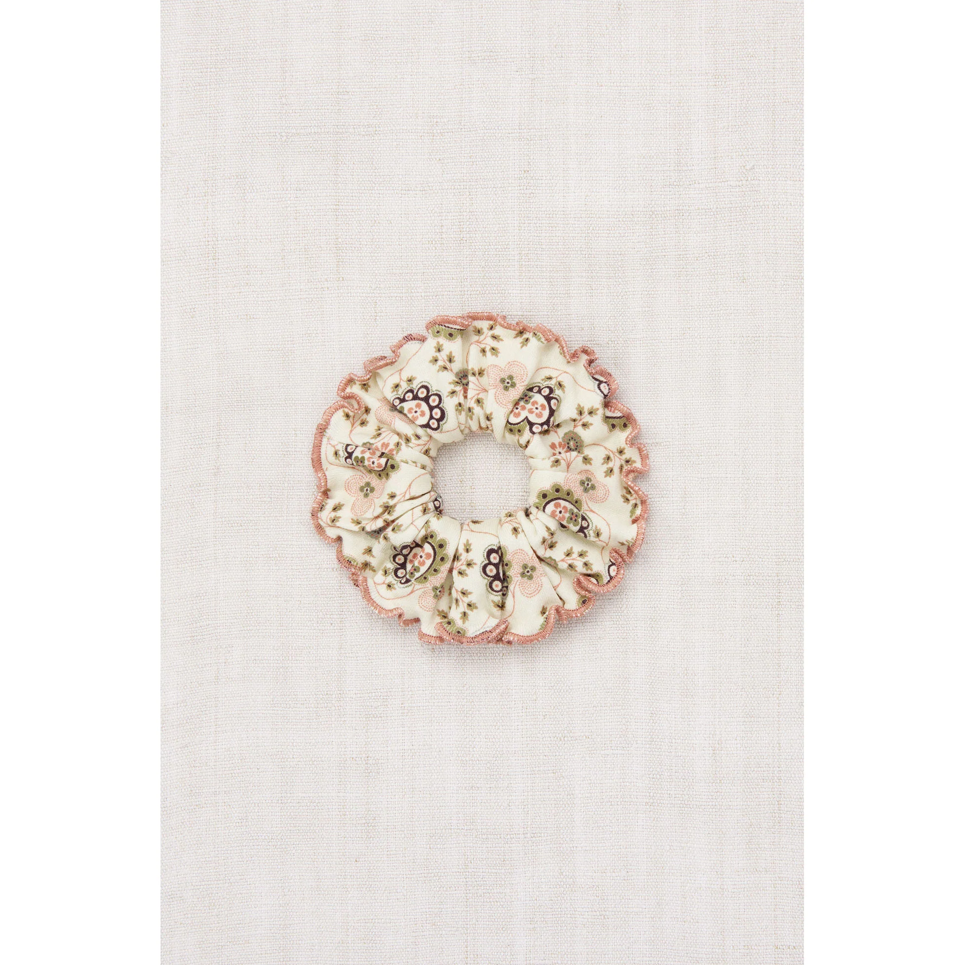 Misha and Puff Sugar Calico Hearts Scrunchie