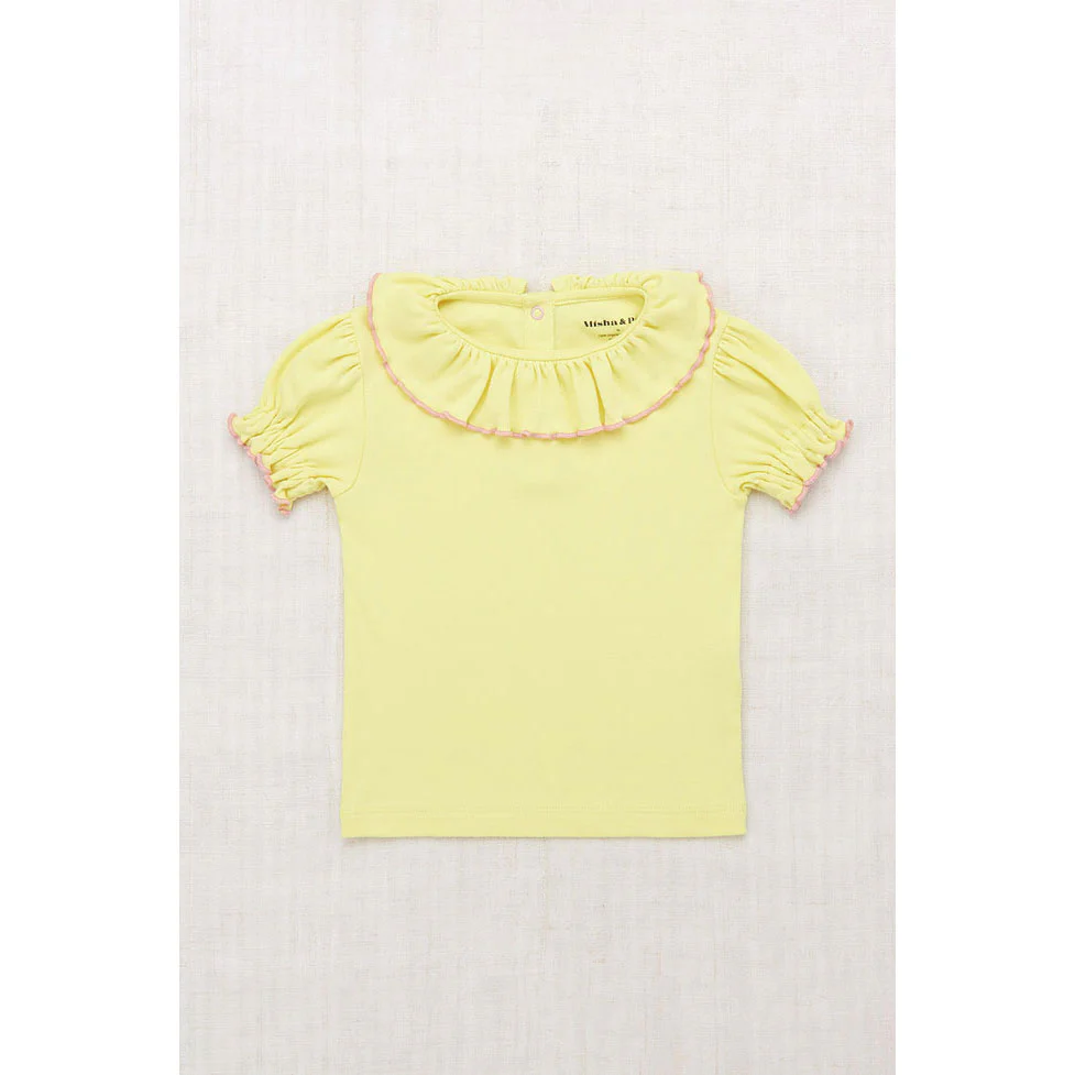Misha and Puff Vintage Yellow Balloon Sleeve Paloma Tee