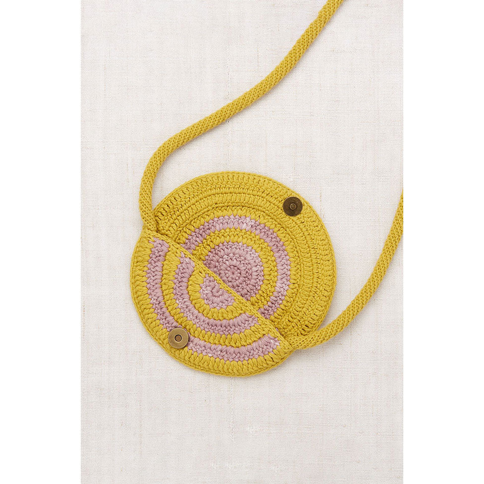 Misha and Puff Winter Wheat Crochet Half Moon Belt Bag - Image 3
